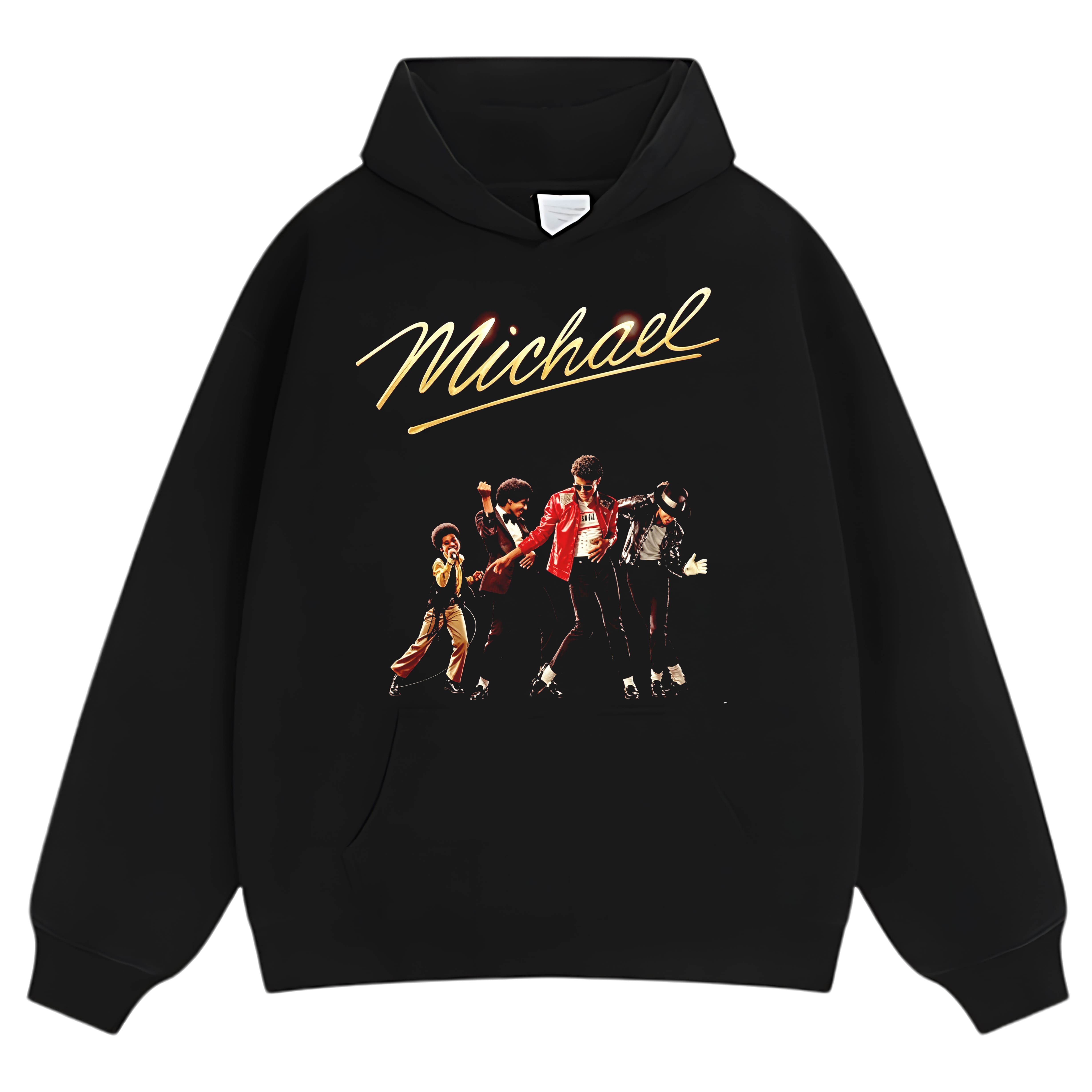 MICHAEL JACKSON KING OF POP V4 TANK TOP & TEE & LONG SLEEVE & LAYERED LS & HOODIE