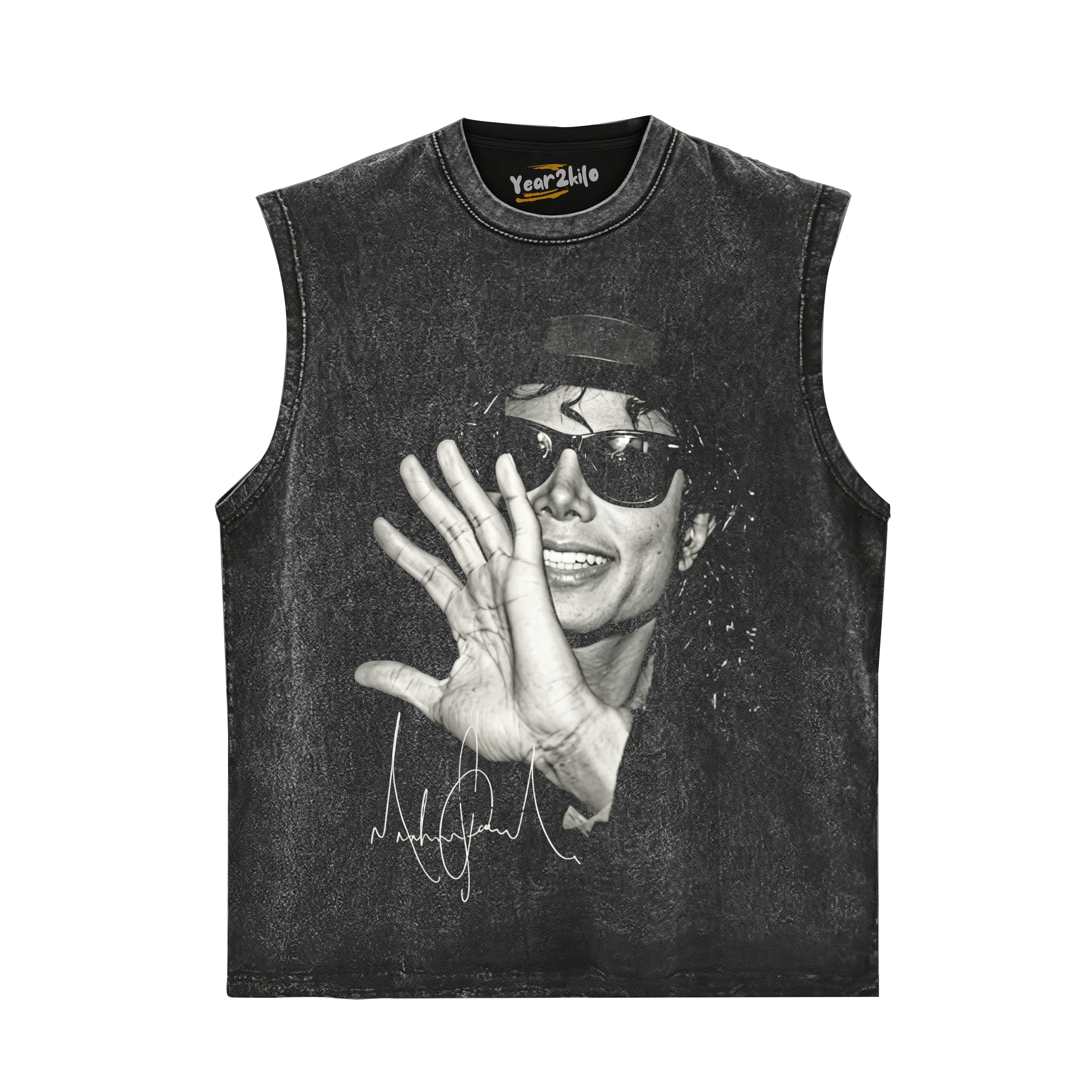 MICHAEL JACKSON KING OF POP V6 TANK TOP & TEE & LONG SLEEVE & LAYERED LS & HOODIE