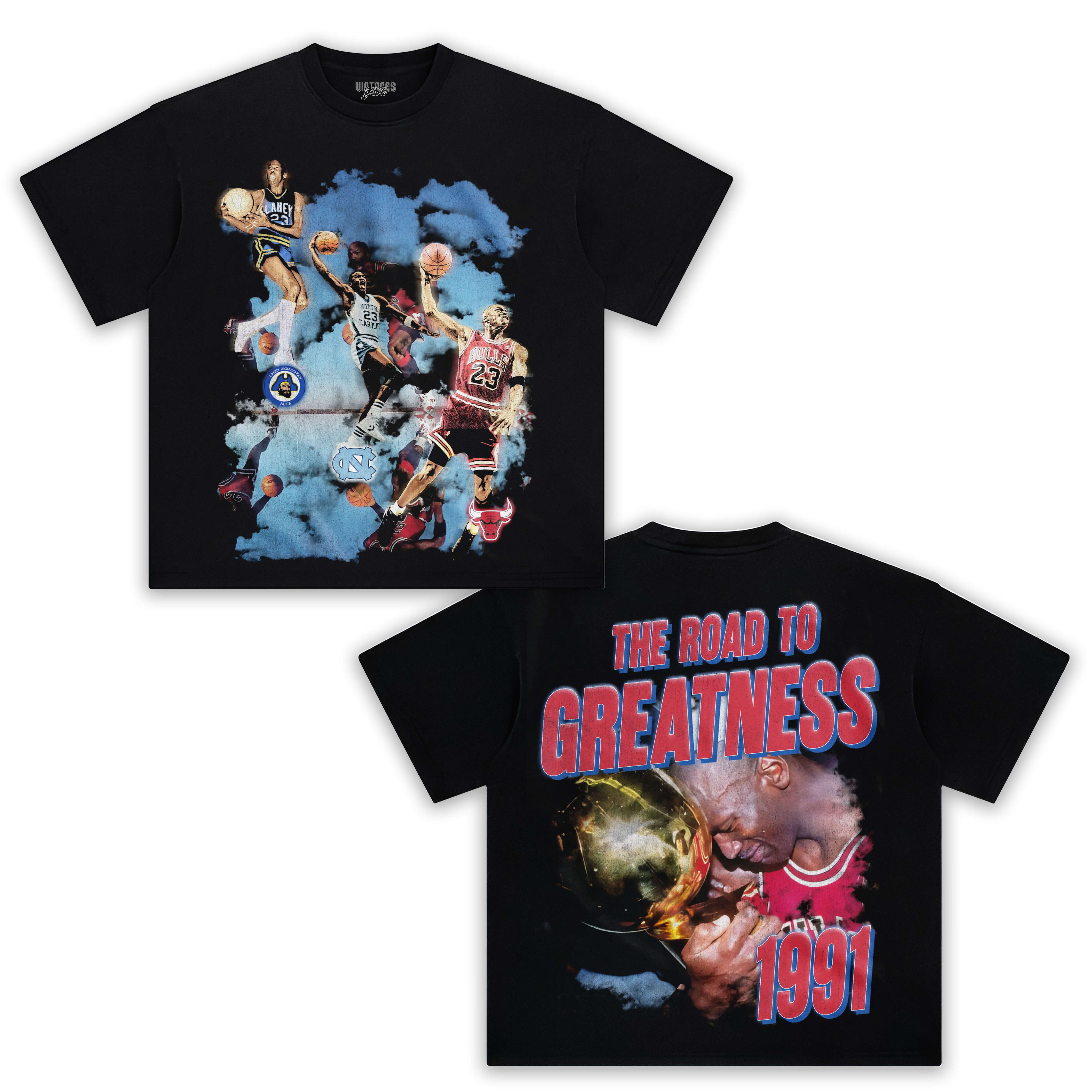 MICHAEL JORDAN & ROAD TO GREATNESS TEE