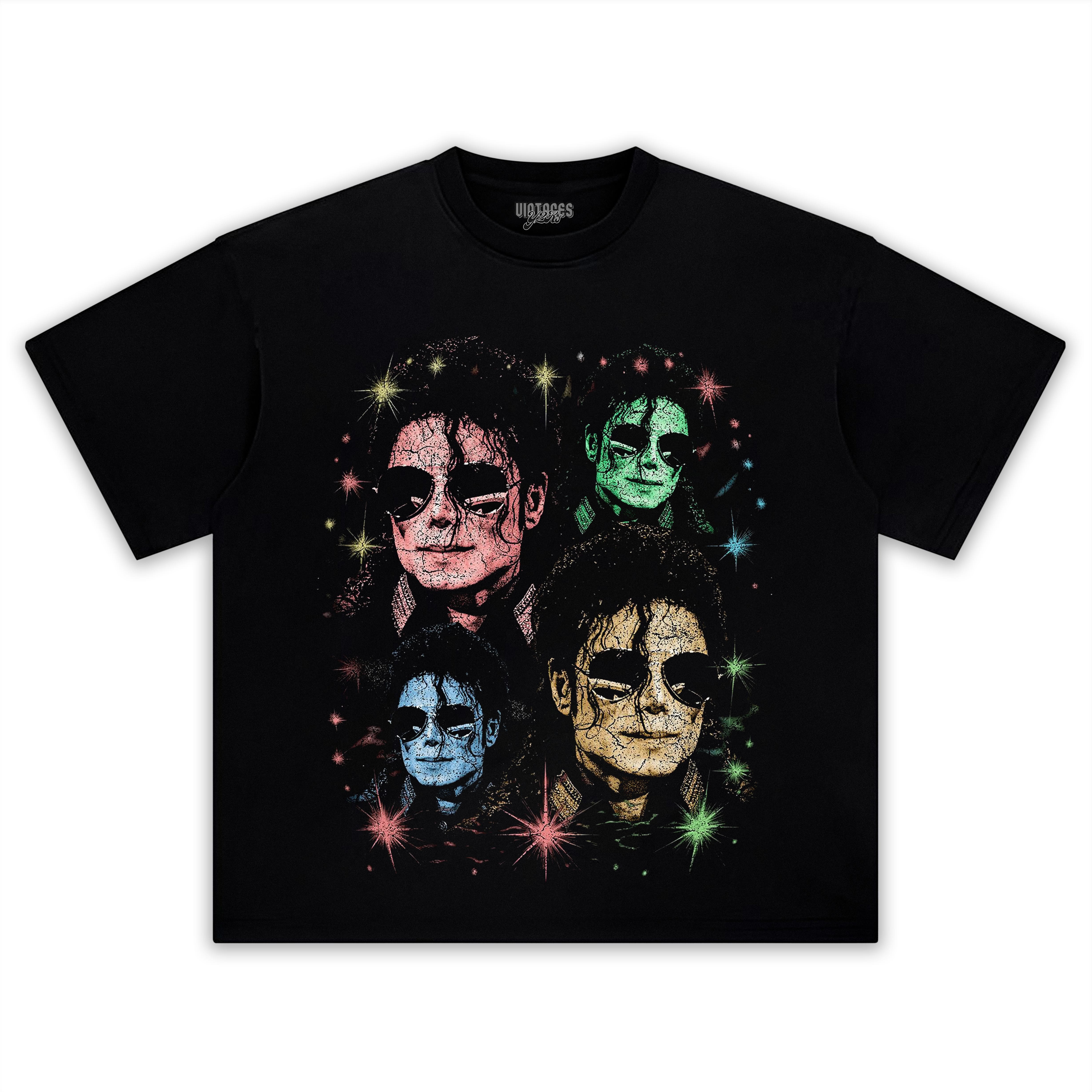 MICHAEL JACKSON VINTAGE STYLE V3 TEE & LS & HOODIE