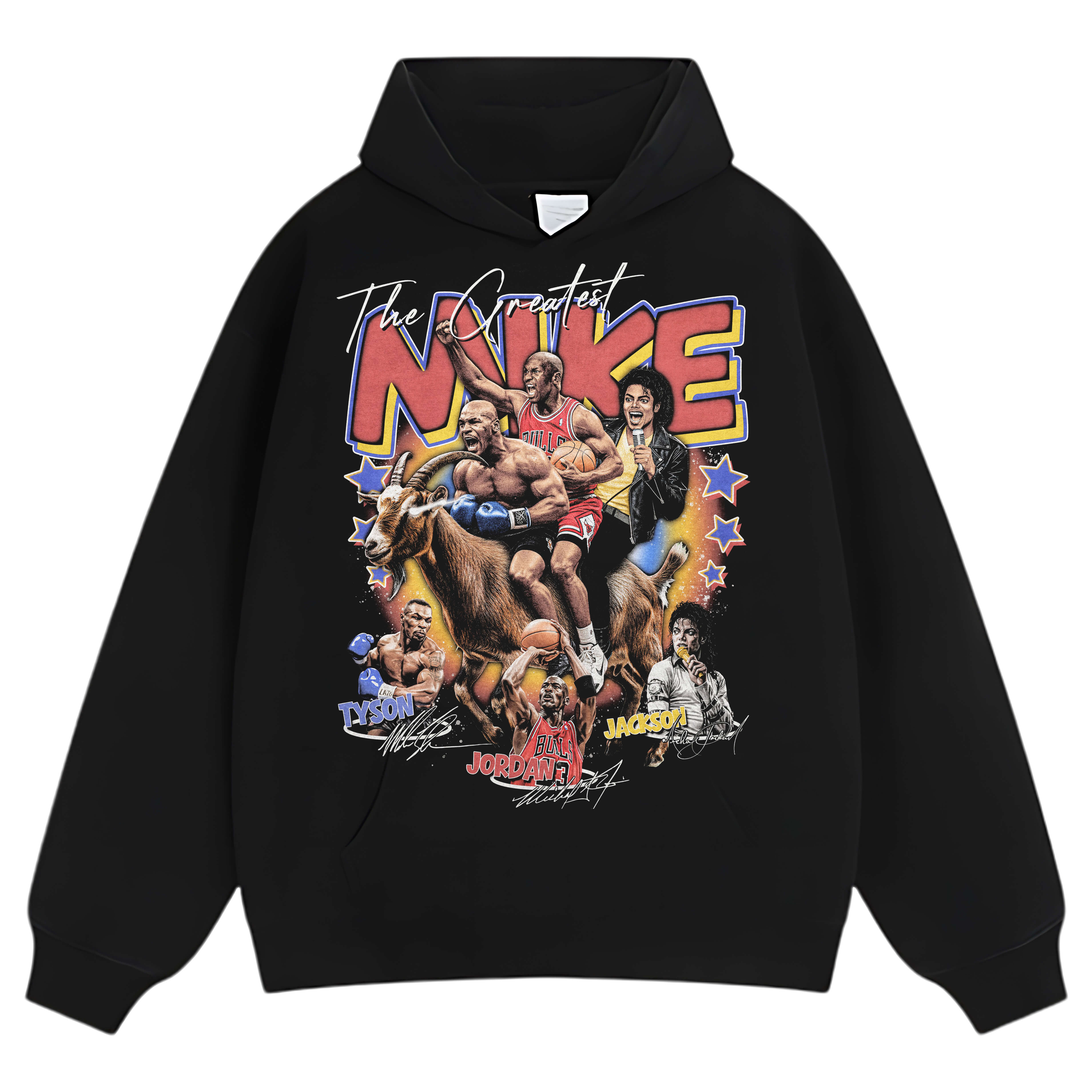 MICHAEL JORDAN & MIKE TYSON & MICHAEL JACKSON TEE & LS & HOODIE