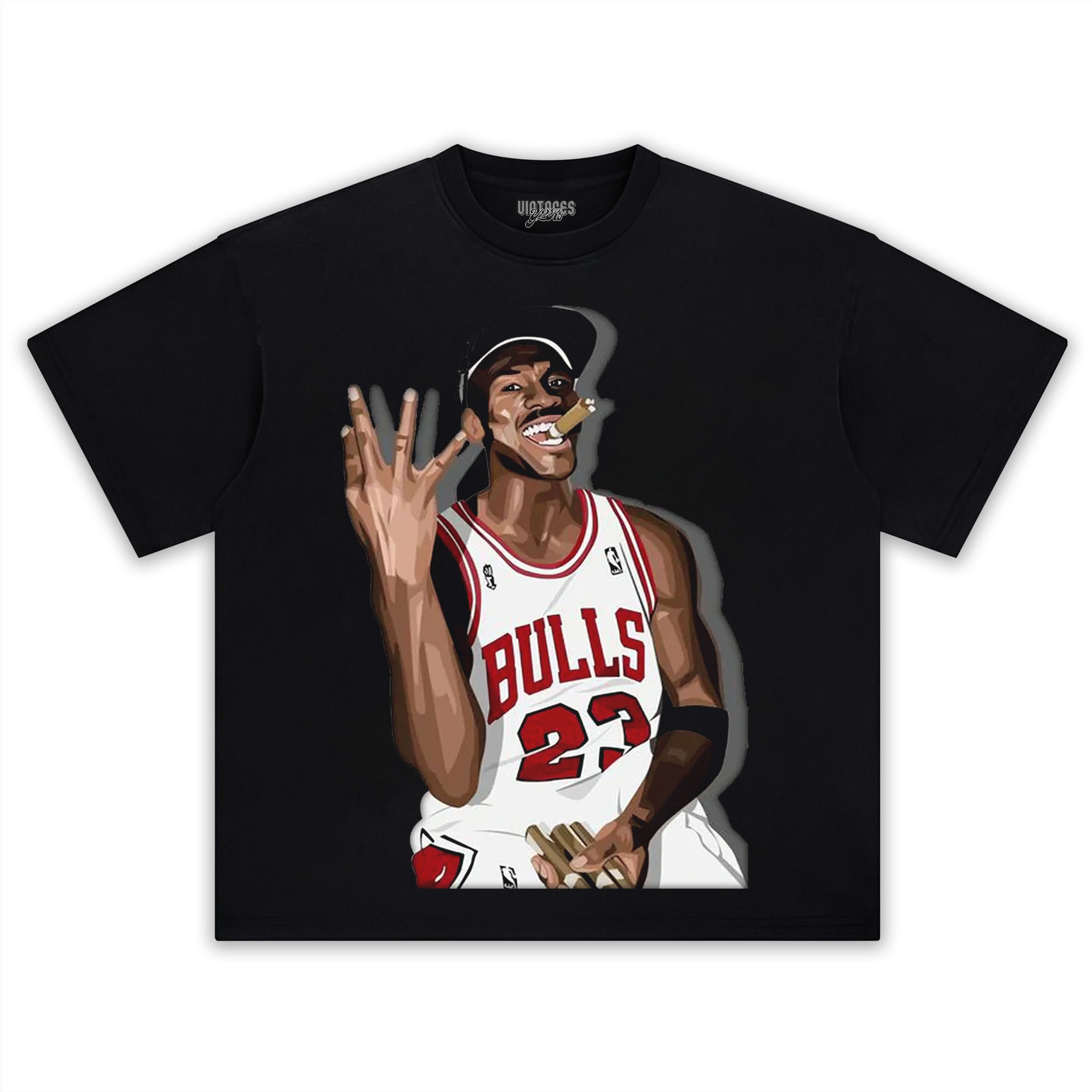 MICHAEL JORDAN VINTAGE TEE & LS & HOODIE