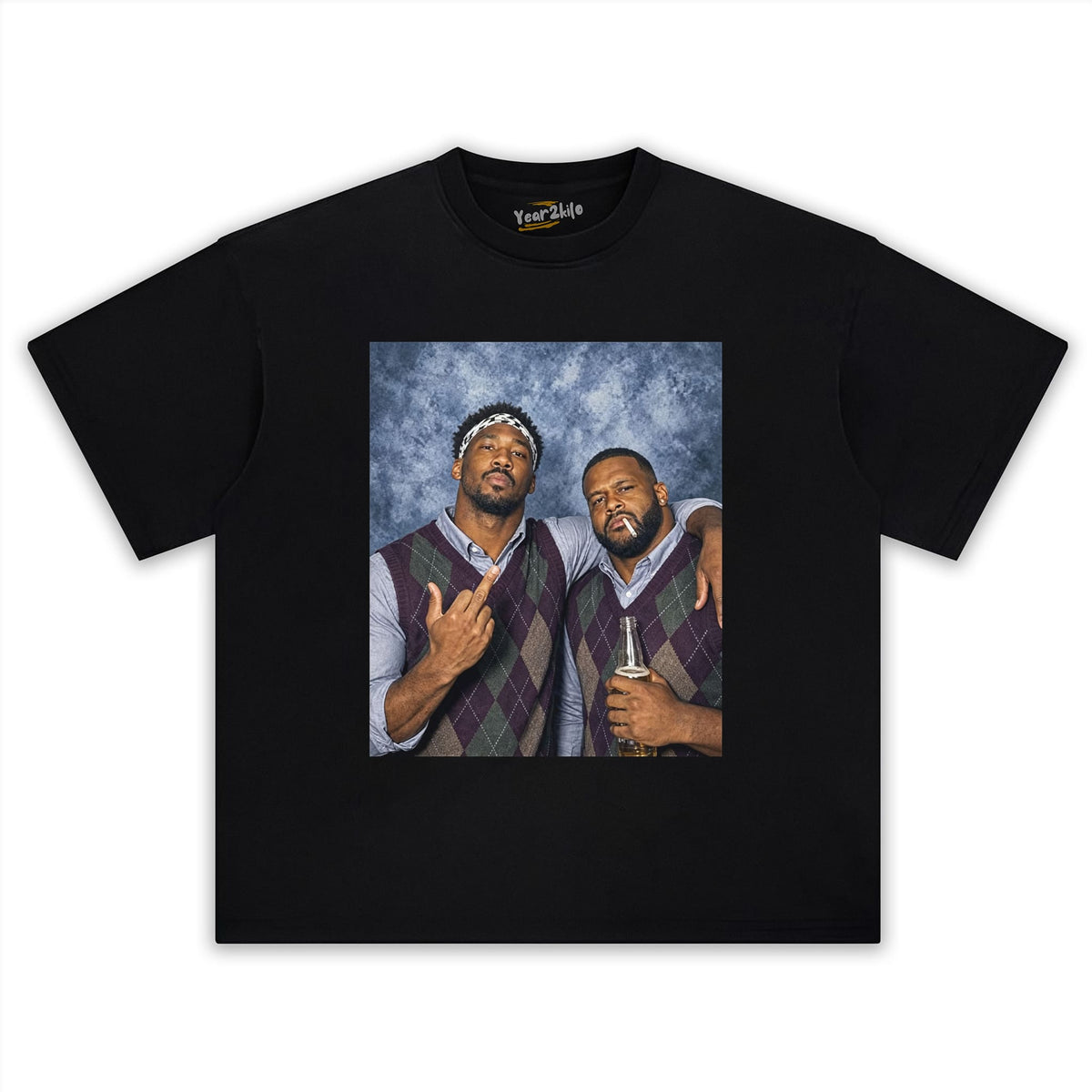 MIDDLE FINGER & MYLES GARRETT LA RAMS FOOTBALL V4 TANK TOP & TEE & LONG SLEEVE & LAYERED LS & HOODIE