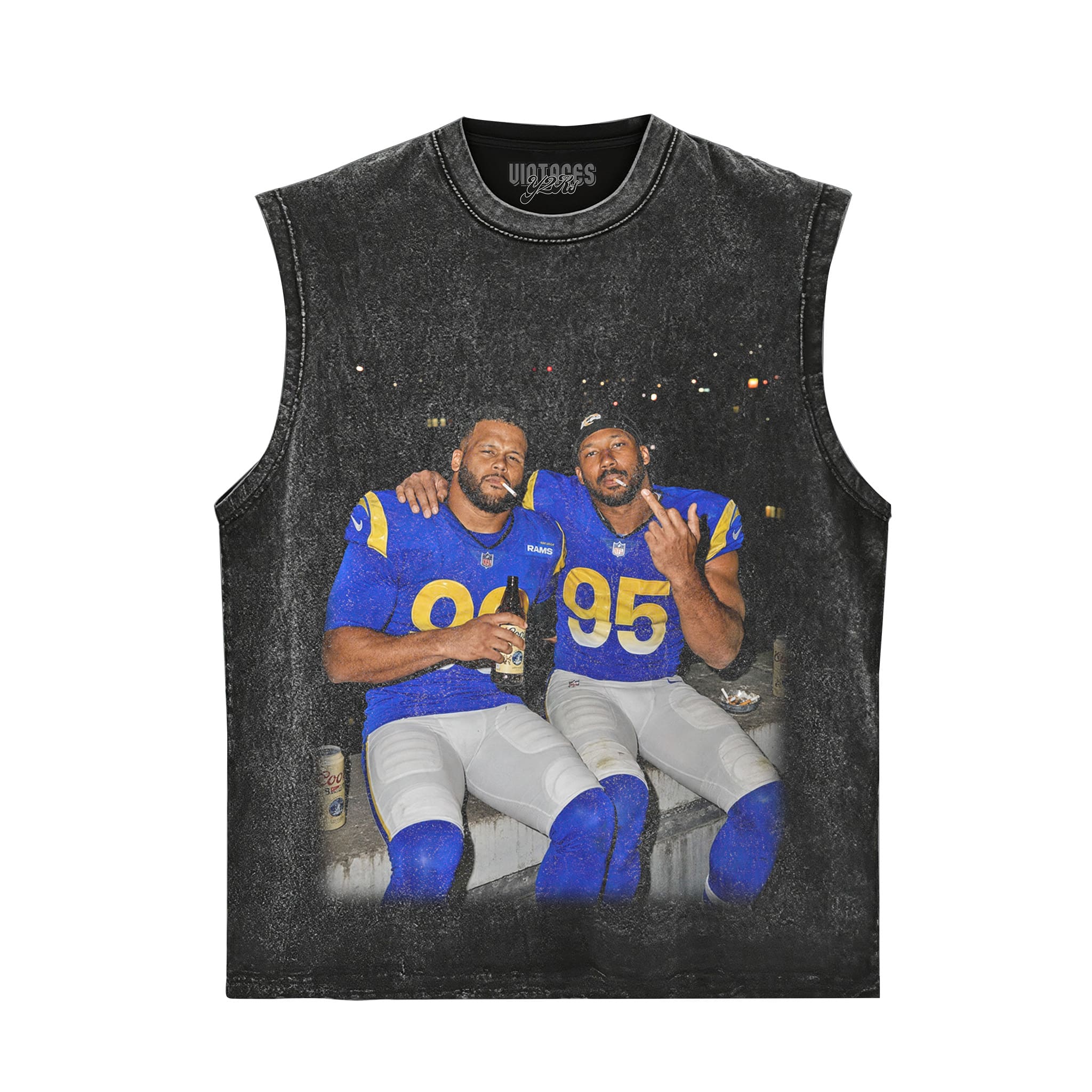 MIDDLE FINGER & MYLES GARRETT TANK TOP & TEE & LONG SLEEVE & LAYERED LS & HOODIE