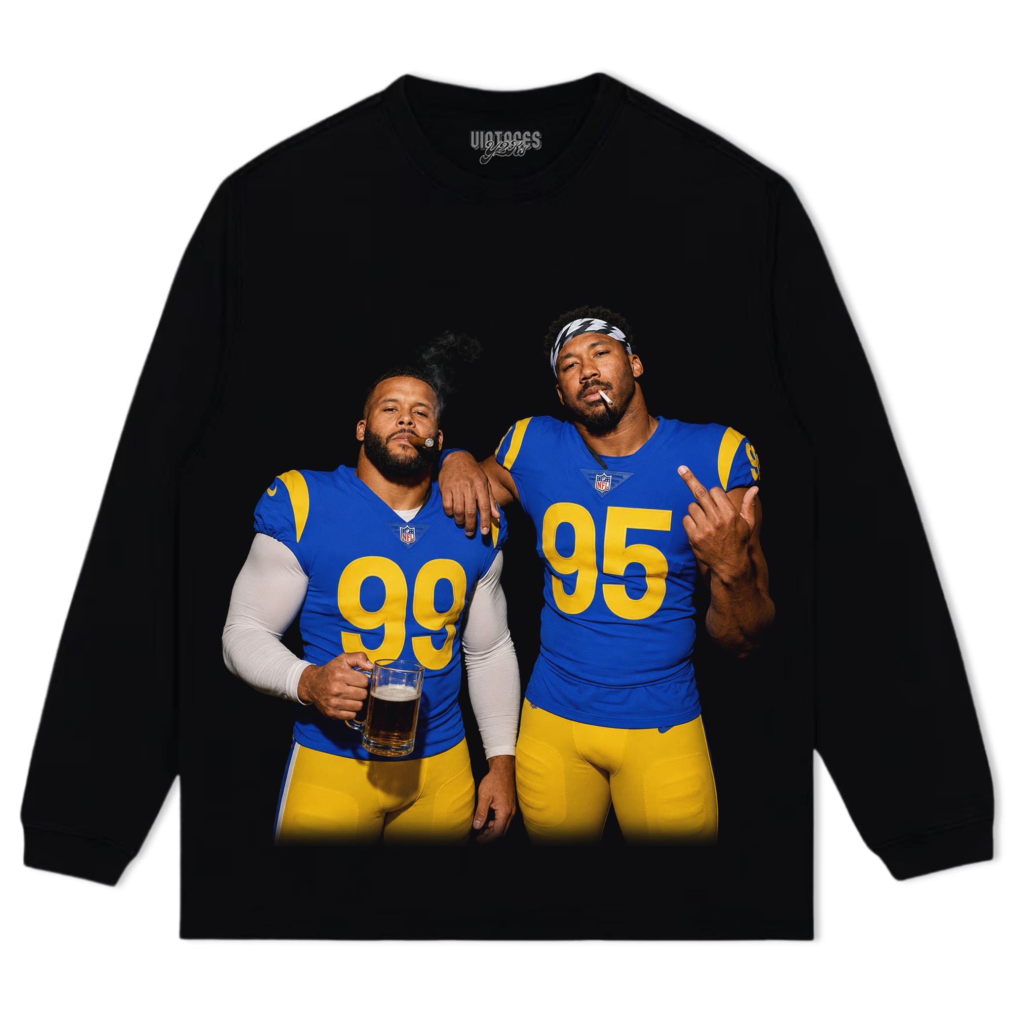 MIDDLE FINGER & MYLES GARRETT V2 TANK TOP & TEE & LONG SLEEVE & LAYERED LS & HOODIE
