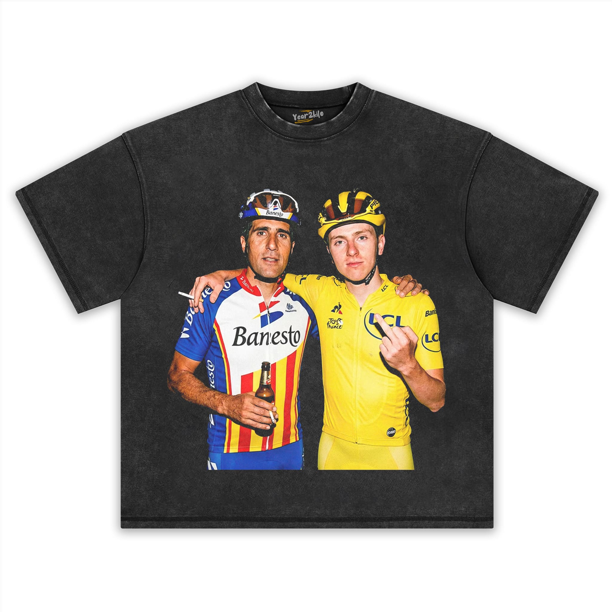 MIGUEL INDURAIN & TADEJ POGAČAR 2026 V1 TANK TOP & TEE & LONG SLEEVE & LAYERED LS & HOODIE