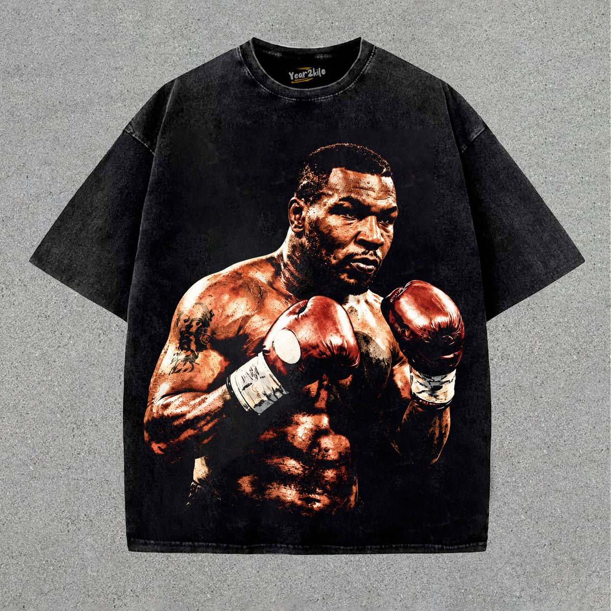 MIKE TYSON IRON MIKE GLOVES TANK TOP & TEE & LONG SLEEVE & LAYERED LS & HOODIE
