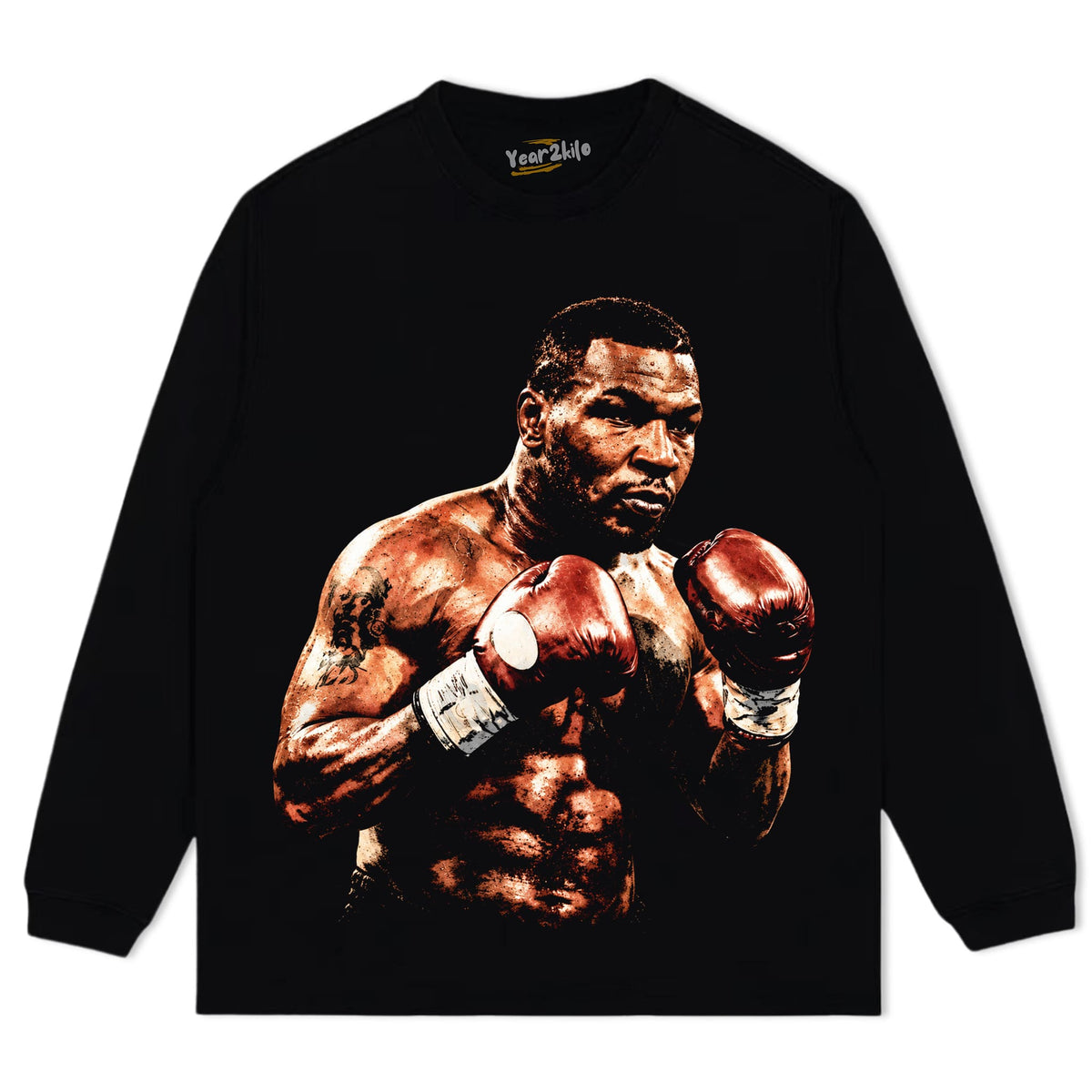 MIKE TYSON IRON MIKE GLOVES TANK TOP & TEE & LONG SLEEVE & LAYERED LS & HOODIE