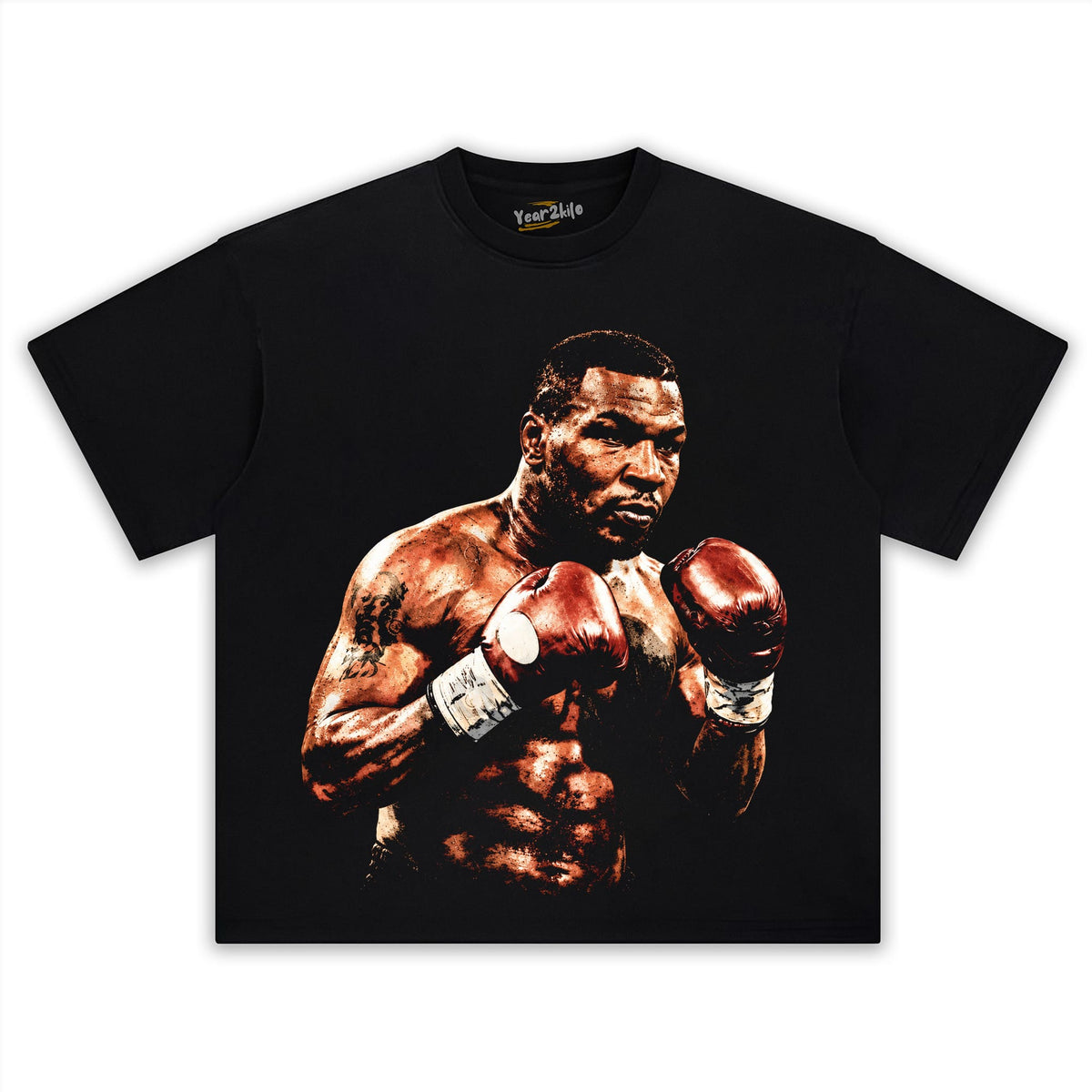 MIKE TYSON IRON MIKE GLOVES TANK TOP & TEE & LONG SLEEVE & LAYERED LS & HOODIE