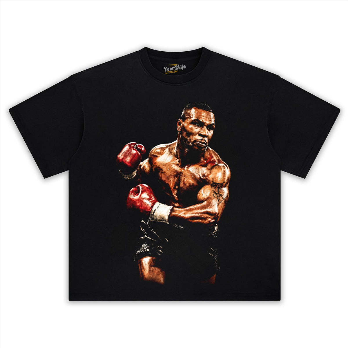 MIKE TYSON KNOCKOUT POWER TANK TOP & TEE & LONG SLEEVE & LAYERED LS & HOODIE
