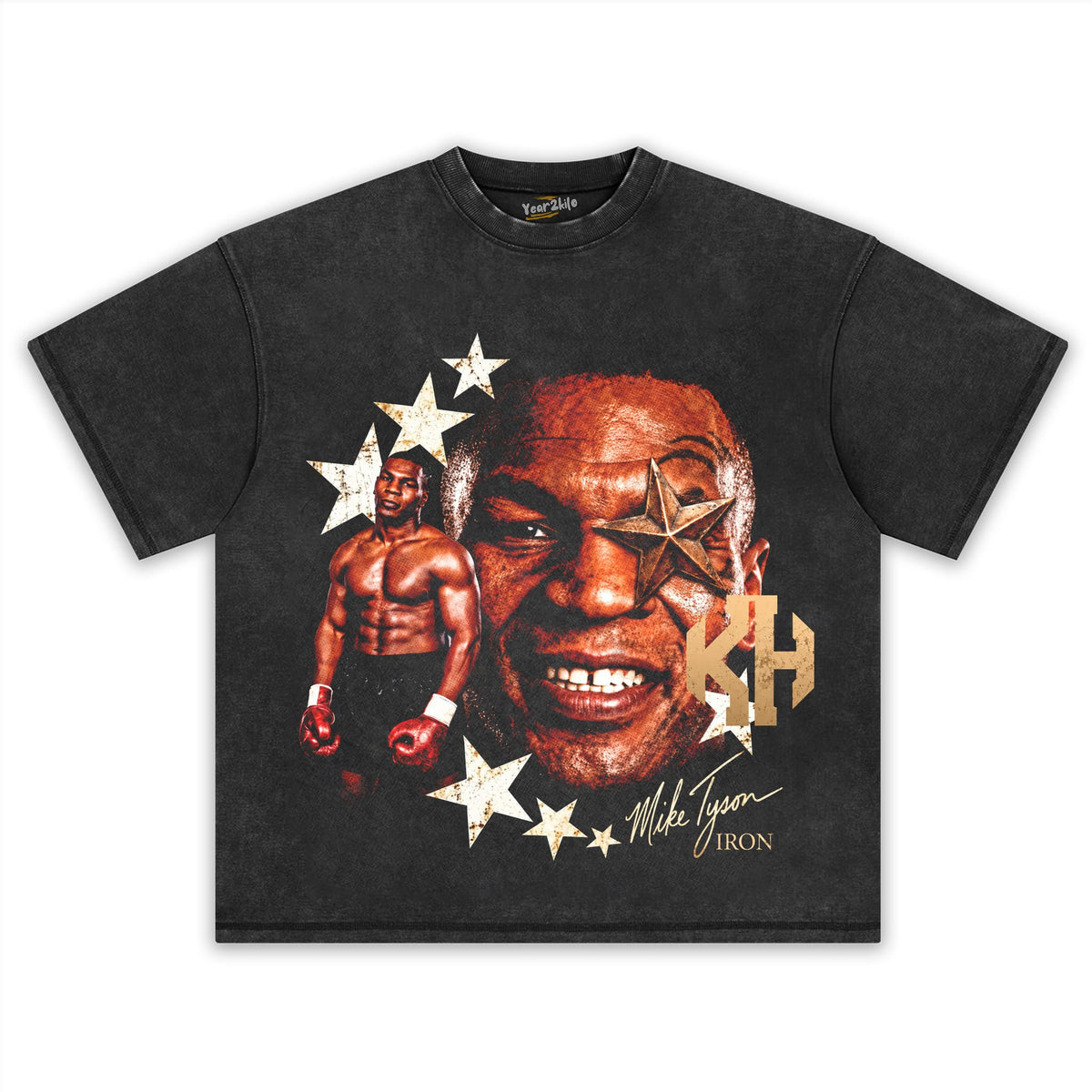 MIKE TYSON SMILING FACE COLLAGE TANK TOP & TEE & LONG SLEEVE & LAYERED LS & HOODIE