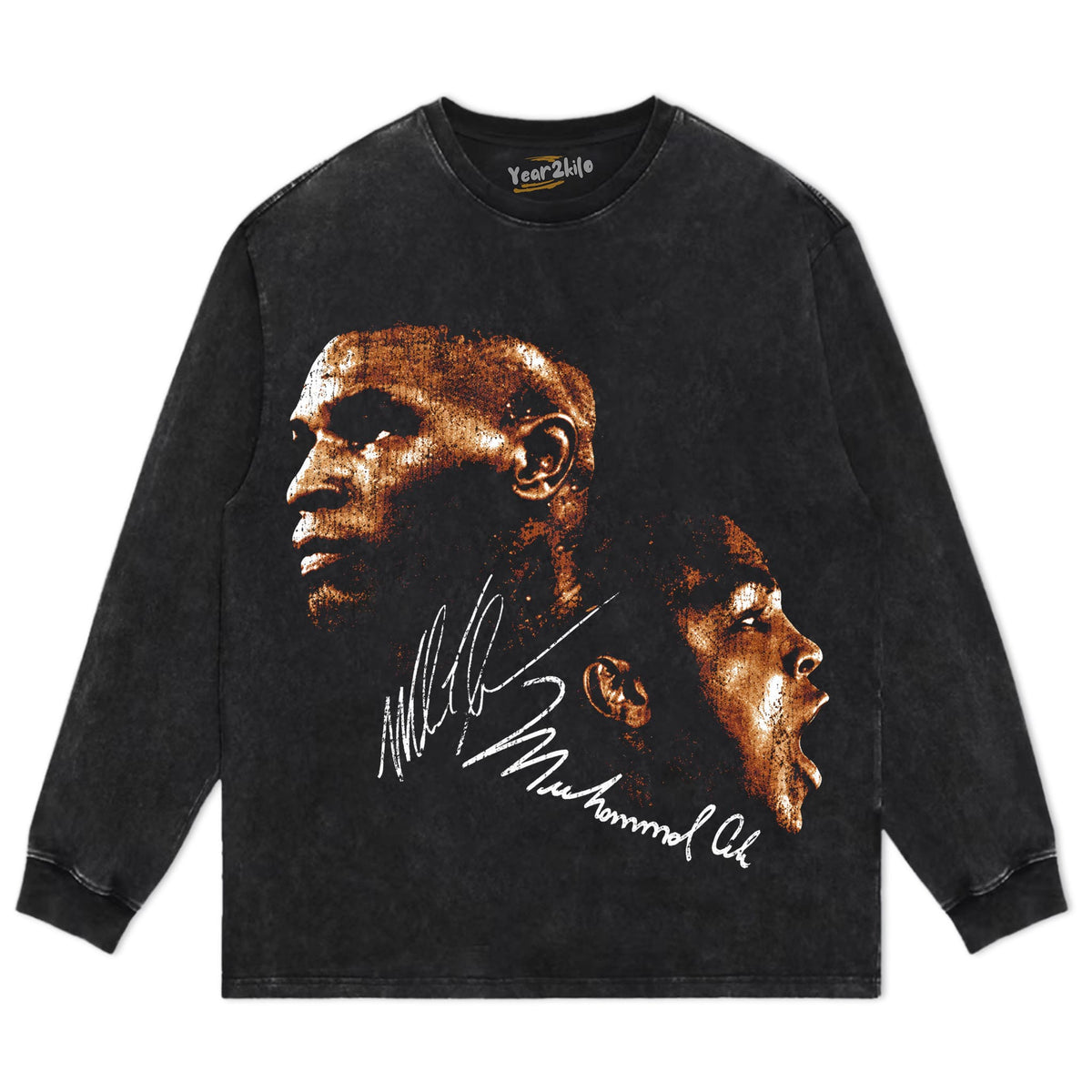 MIKE TYSON & MUHAMMED ALI TANK TOP & TEE & LONG SLEEVE & LAYERED LS & HOODIE