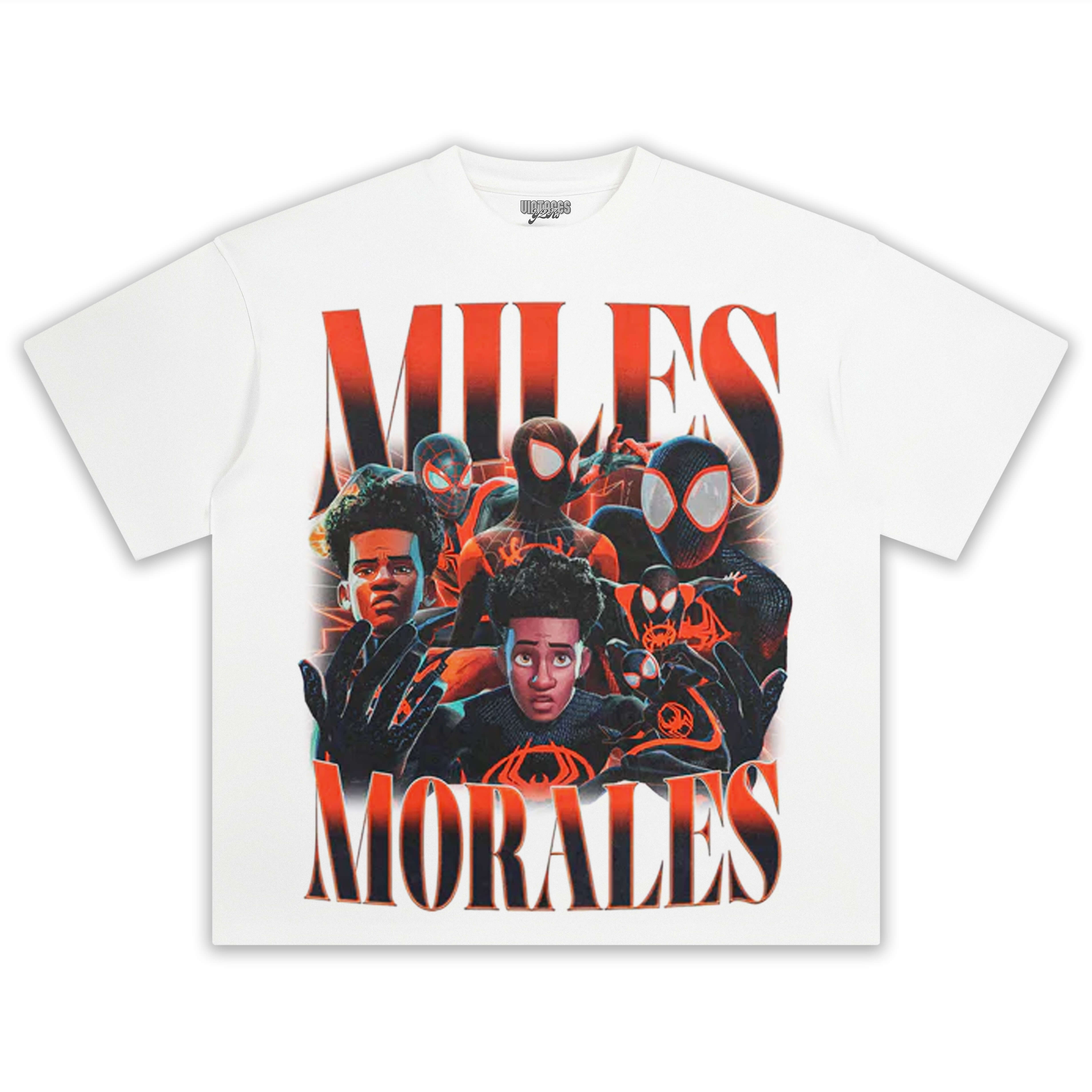 MILES MORALES SPIDER-MAN TEE & LS & HOODIE