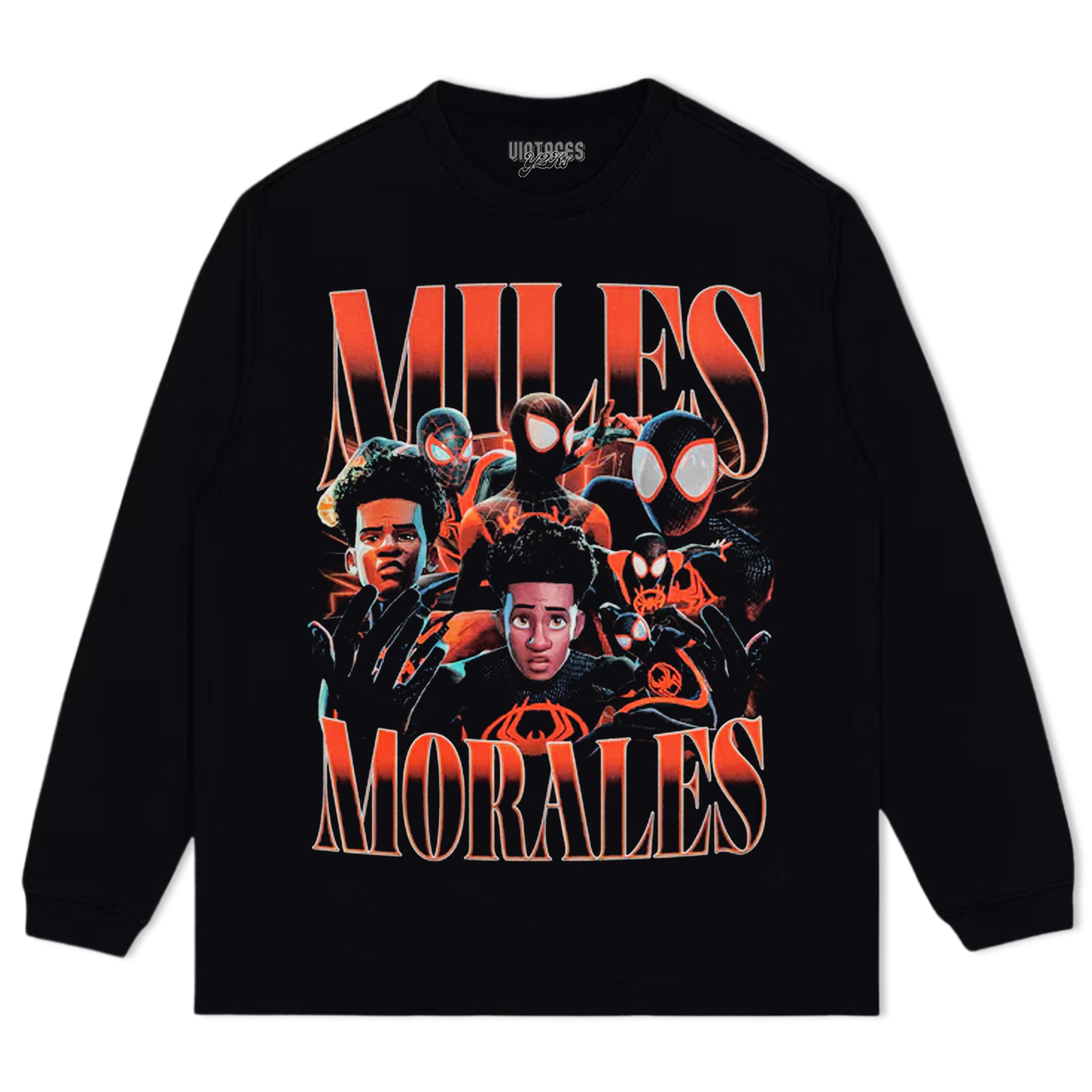 MILES MORALES SPIDER-MAN TEE & LS & HOODIE