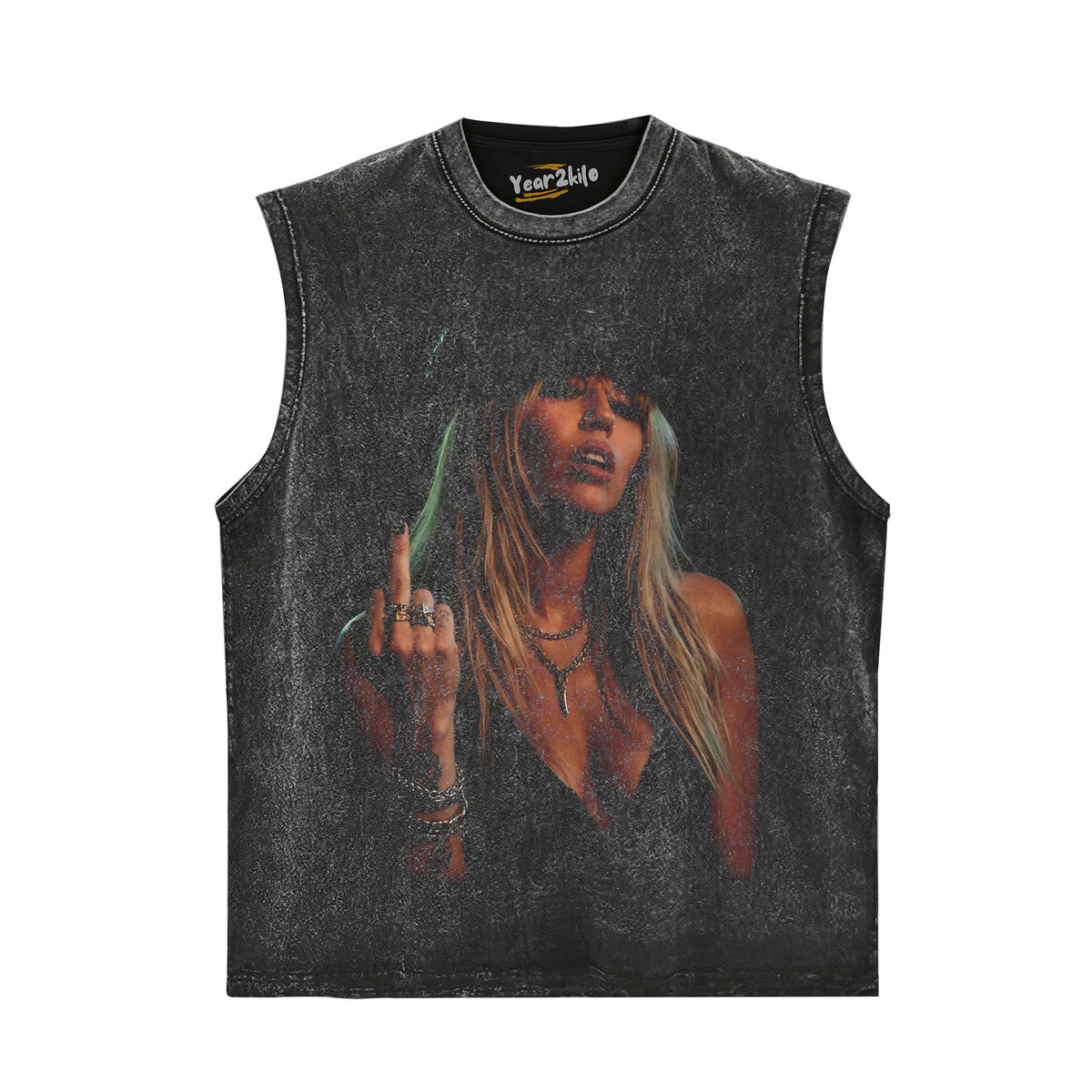 MILEY 2026 - MIDDLE FINGER TANK TOP & TEE & LONG SLEEVE & LAYERED LS & HOODIE