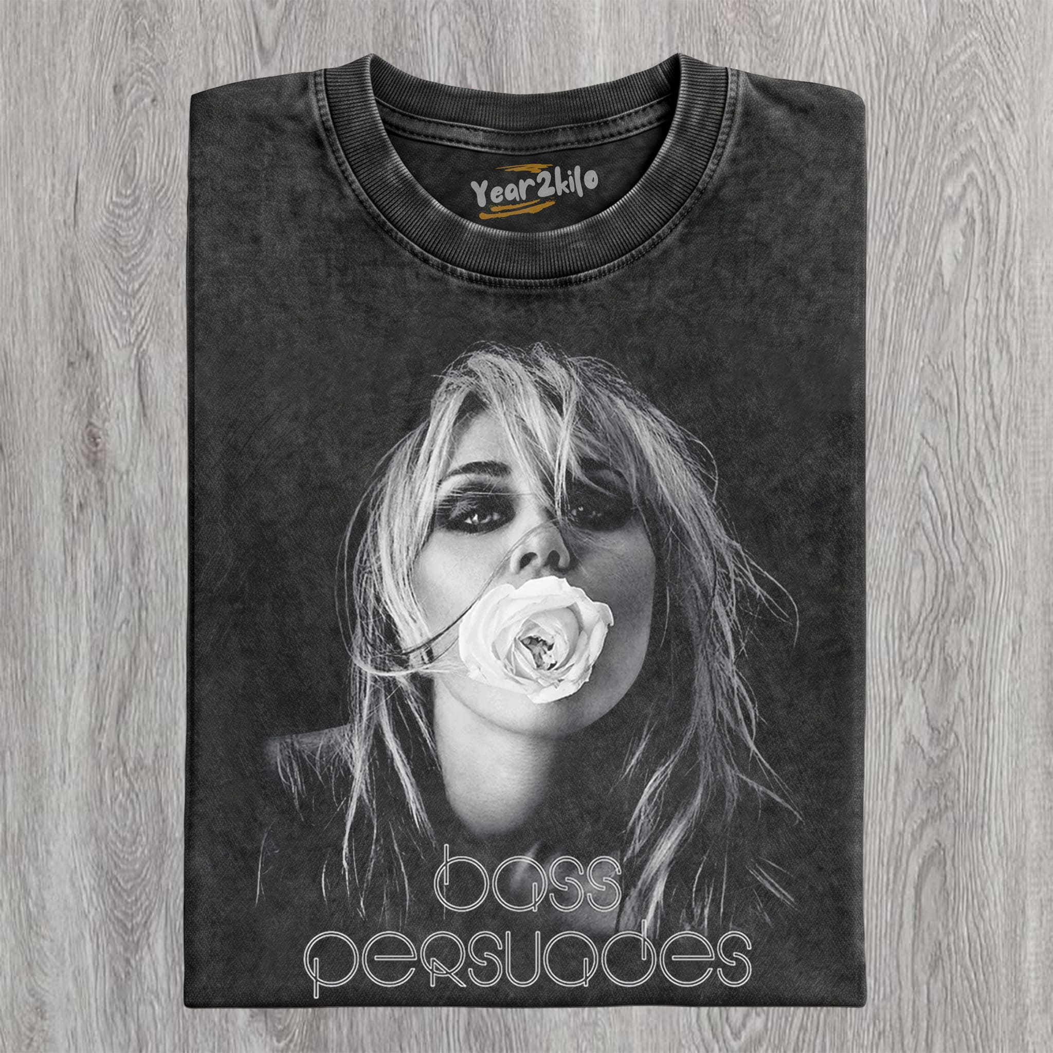 MILEY CYRUS & BASS PERSUADES TANK TOP & TEE & LONG SLEEVE & LAYERED LS & HOODIE