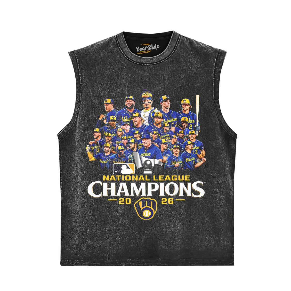 MILWAUKEE BREWERS TANK TOP & TEE & LONG SLEEVE & LAYERED LS & HOODIE