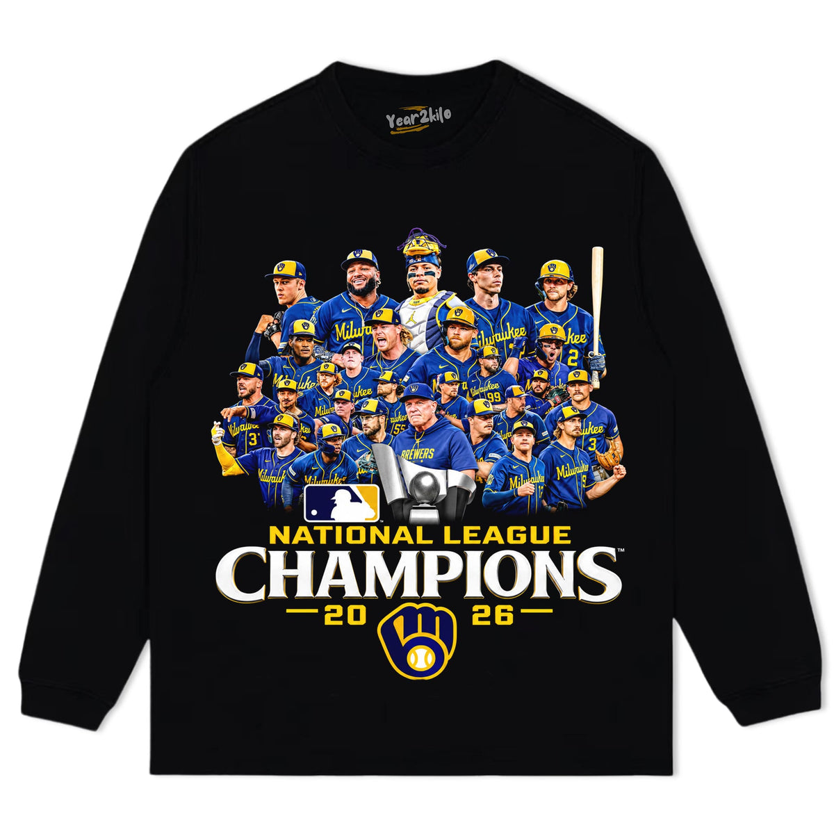 MILWAUKEE BREWERS TANK TOP & TEE & LONG SLEEVE & LAYERED LS & HOODIE