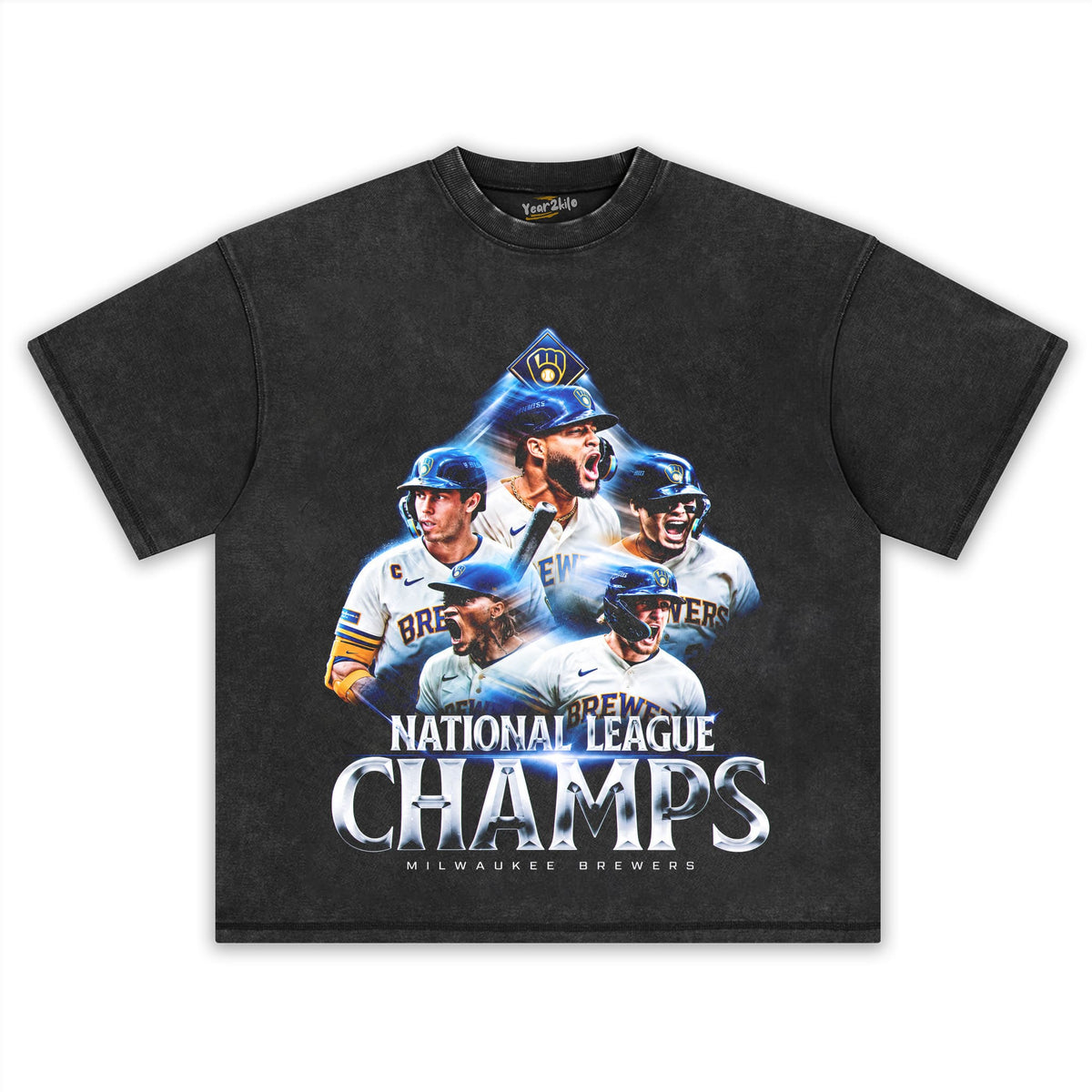 MILWAUKEE BREWERS V2 TANK TOP & TEE & LONG SLEEVE & LAYERED LS & HOODIE