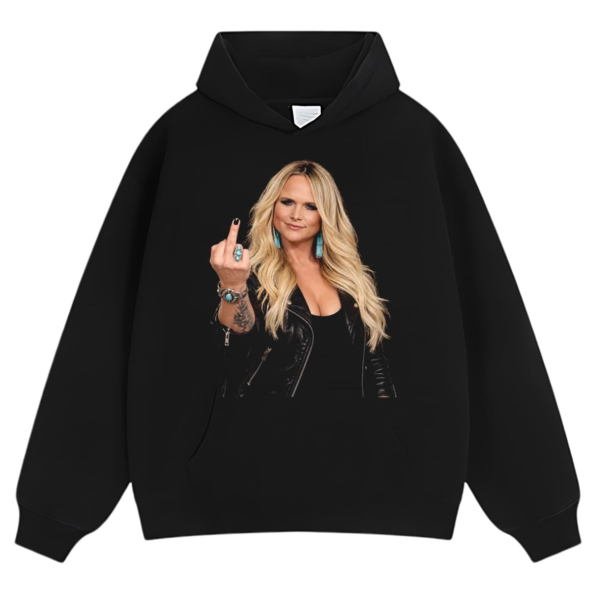 MIRANDA LAMBERT - MIDDLE FINGER TANK TOP & TEE & LONG SLEEVE & LAYERED LS & HOODIE