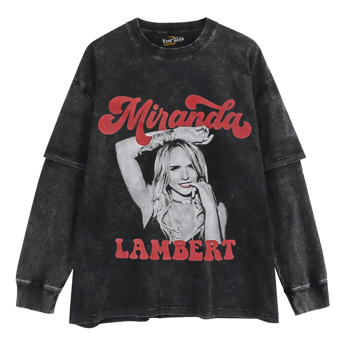 MIRANDA LAMBERT MUSIC ART TANK TOP & TEE & LONG SLEEVE & LAYERED LS & HOODIE