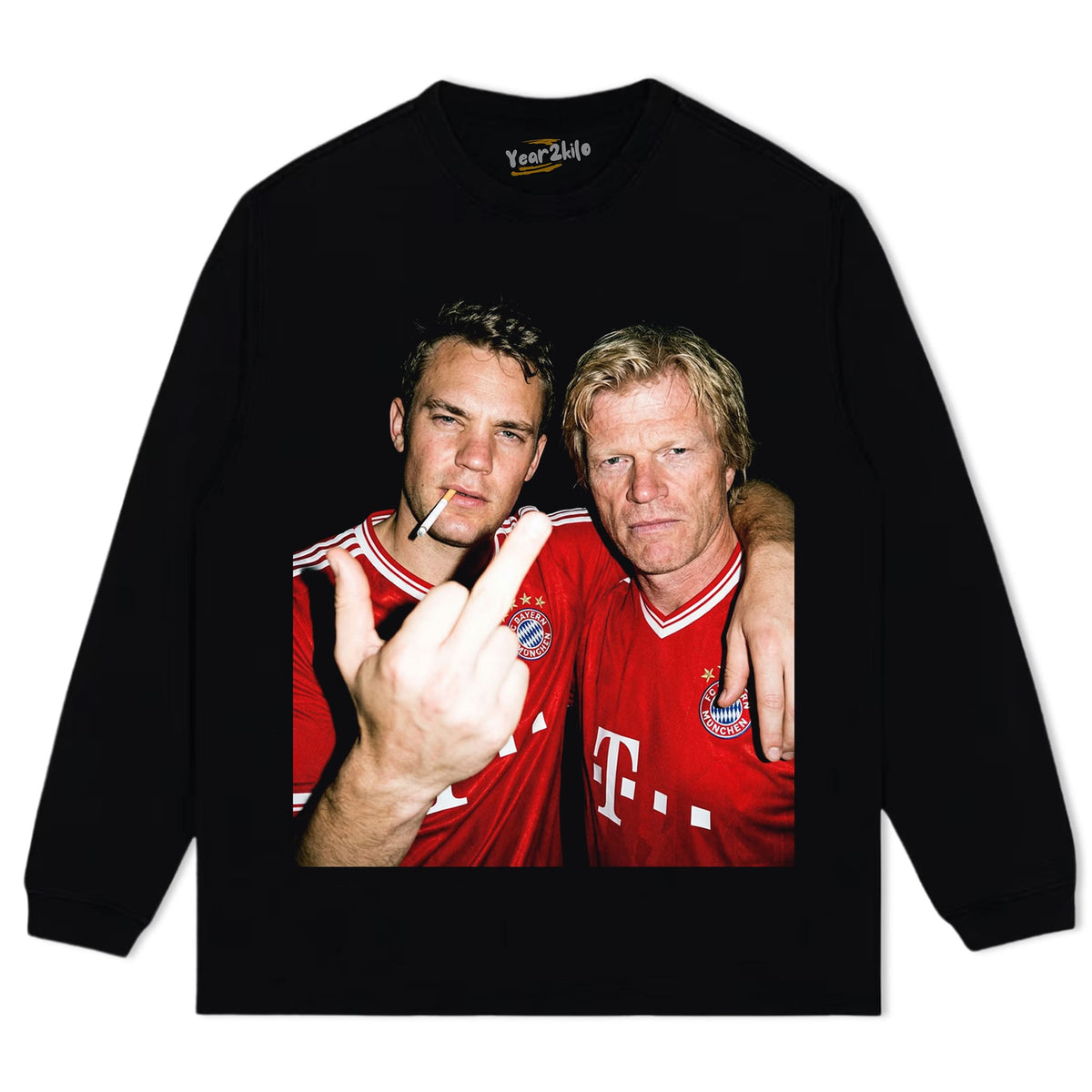 MN & KAHN BAYERN SOCCER TANK TOP & TEE & LONG SLEEVE & LAYERED LS & HOODIE