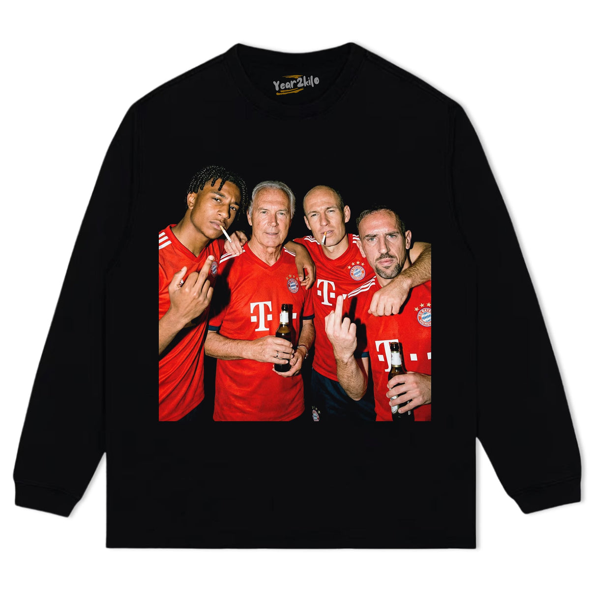 MO & BECKENBAUER & ROBBEN & RIBÉRY BAYERN SOCCER TANK TOP & TEE & LONG SLEEVE & LAYERED LS & HOODIE