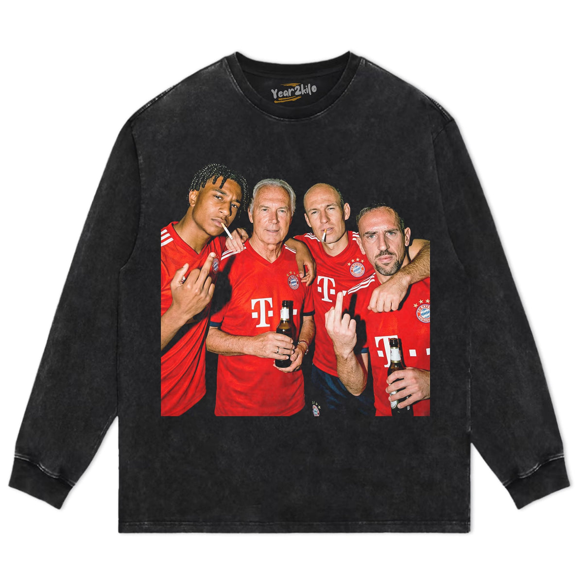 MO & BECKENBAUER & ROBBEN & RIBÉRY BAYERN SOCCER TANK TOP & TEE & LONG SLEEVE & LAYERED LS & HOODIE