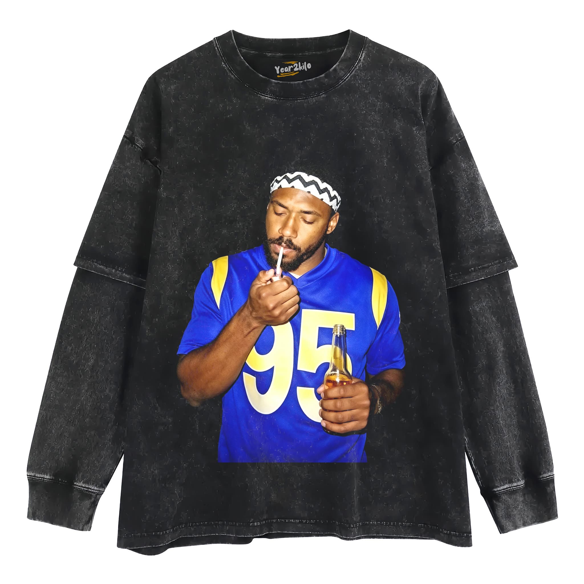 MYLES GARRETT LA RAMS FOOTBALL TANK TOP & TEE & LONG SLEEVE & LAYERED LS & HOODIE