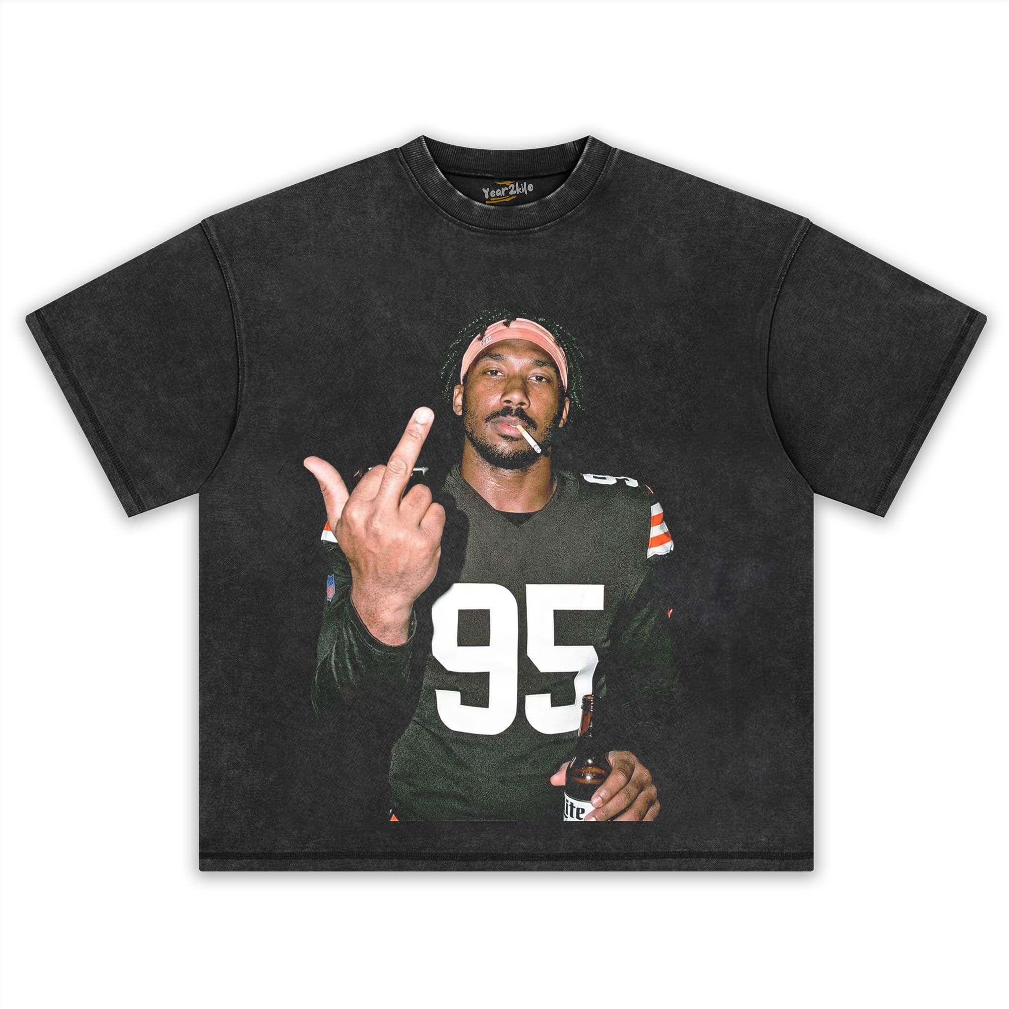 MYLES GARRETT V1 TANK TOP & TEE & LONG SLEEVE & LAYERED LS & HOODIE