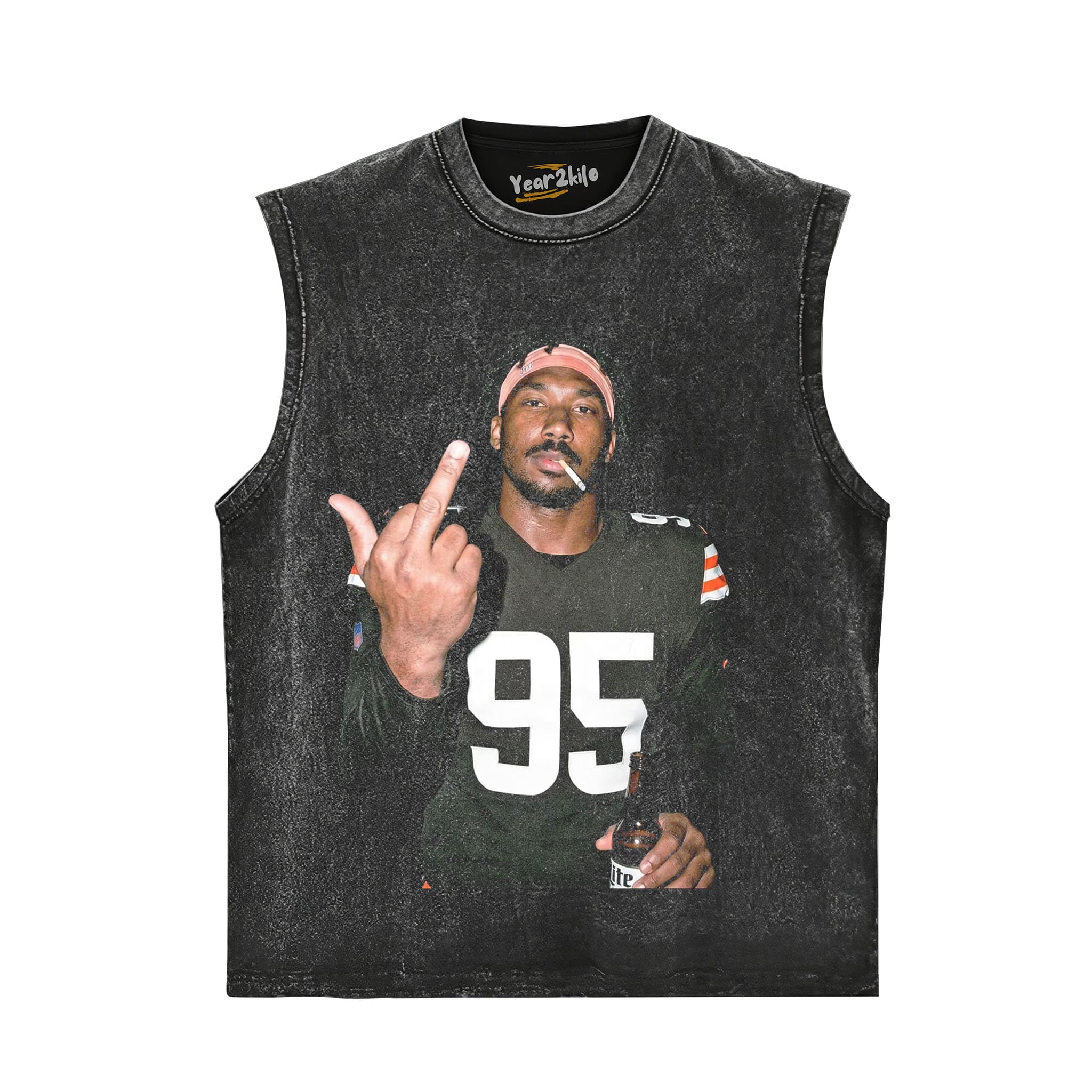 MYLES GARRETT V1 TANK TOP & TEE & LONG SLEEVE & LAYERED LS & HOODIE