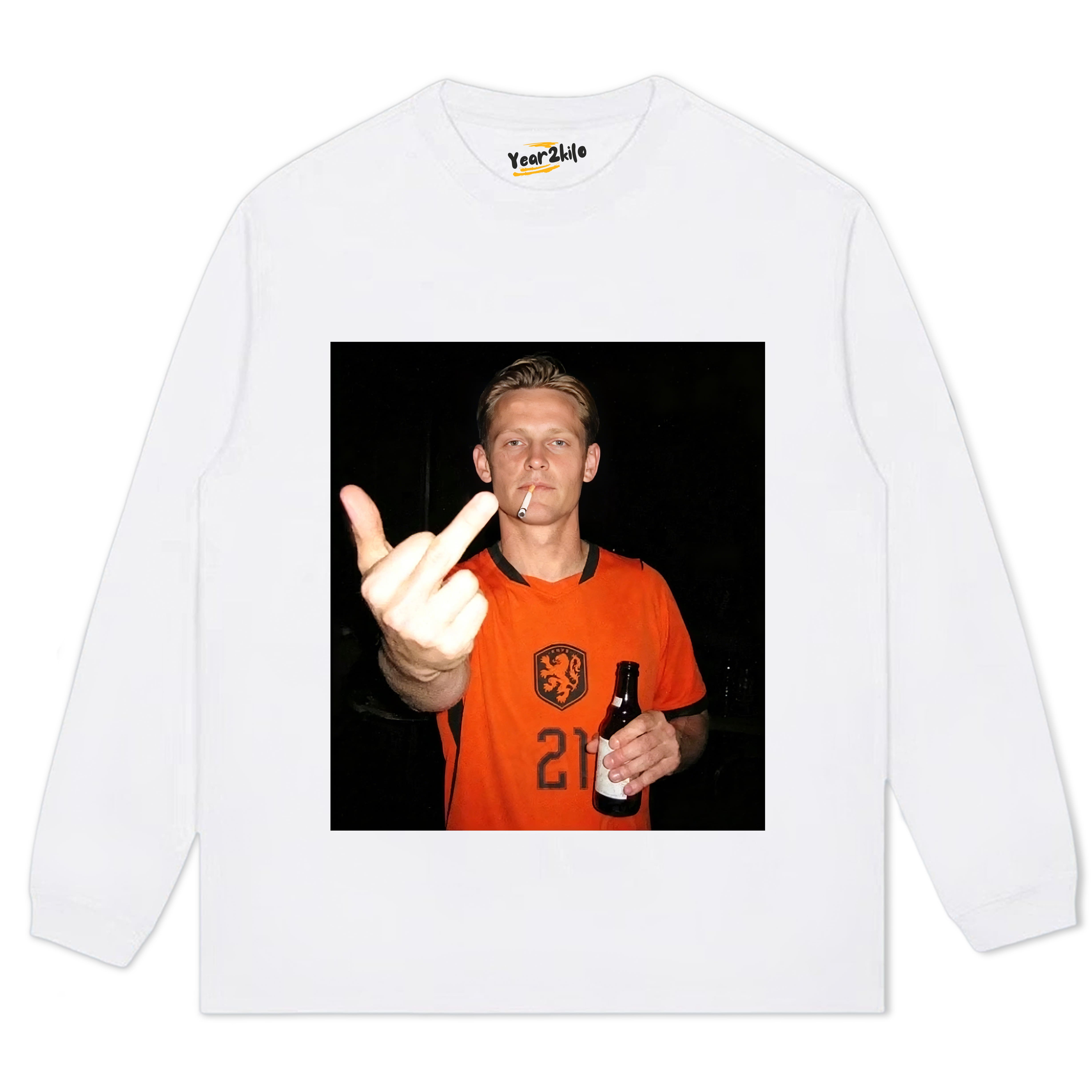 NETHERLANDS FOOTBALL STYLE V3 UNISEX TOP & TEE & LONG SLEEVE & LAYERED LS & HOODIE