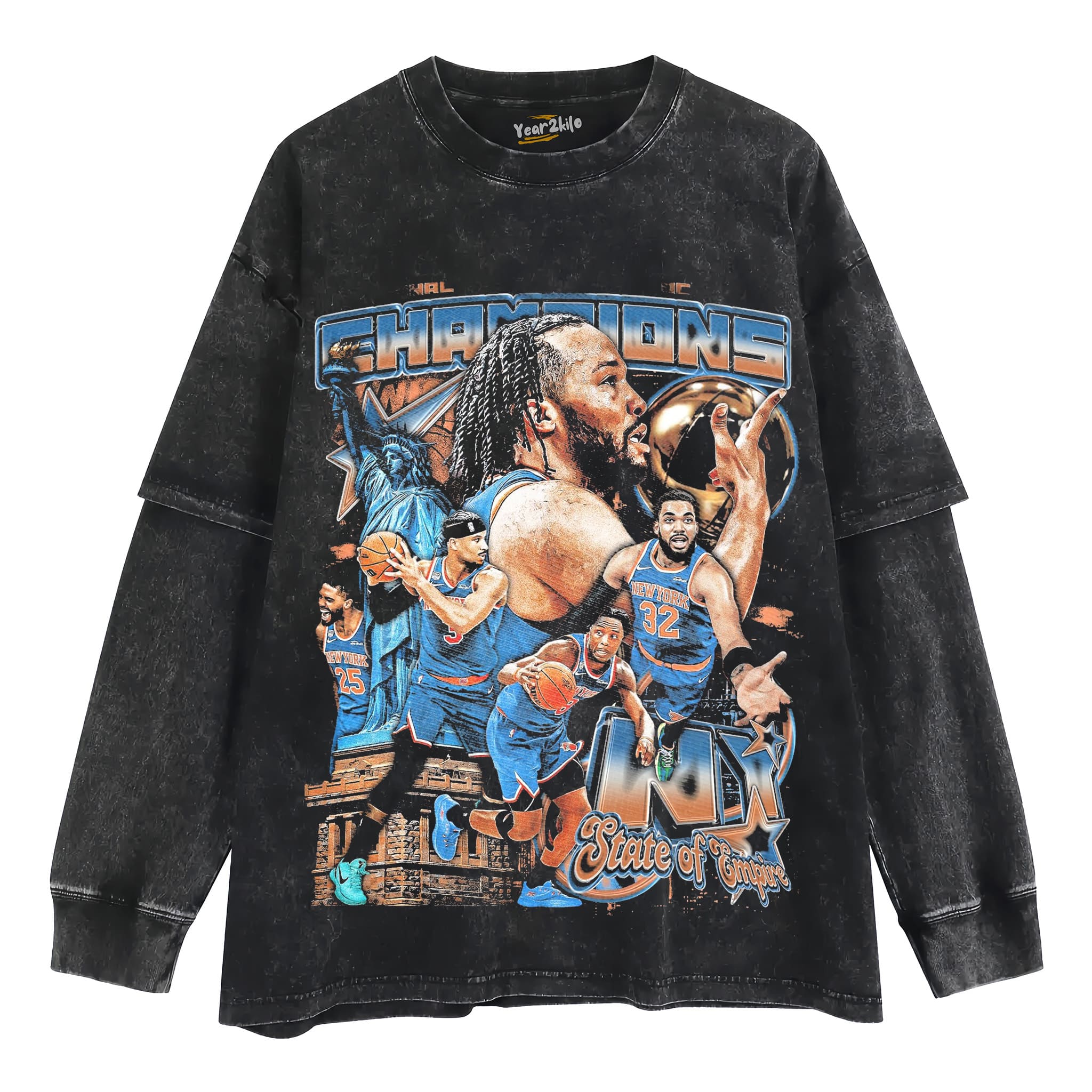 NEW YORK CHAMPION 2026 V4 TANK TOP & TEE & LONG SLEEVE & LAYERED LS & HOODIE