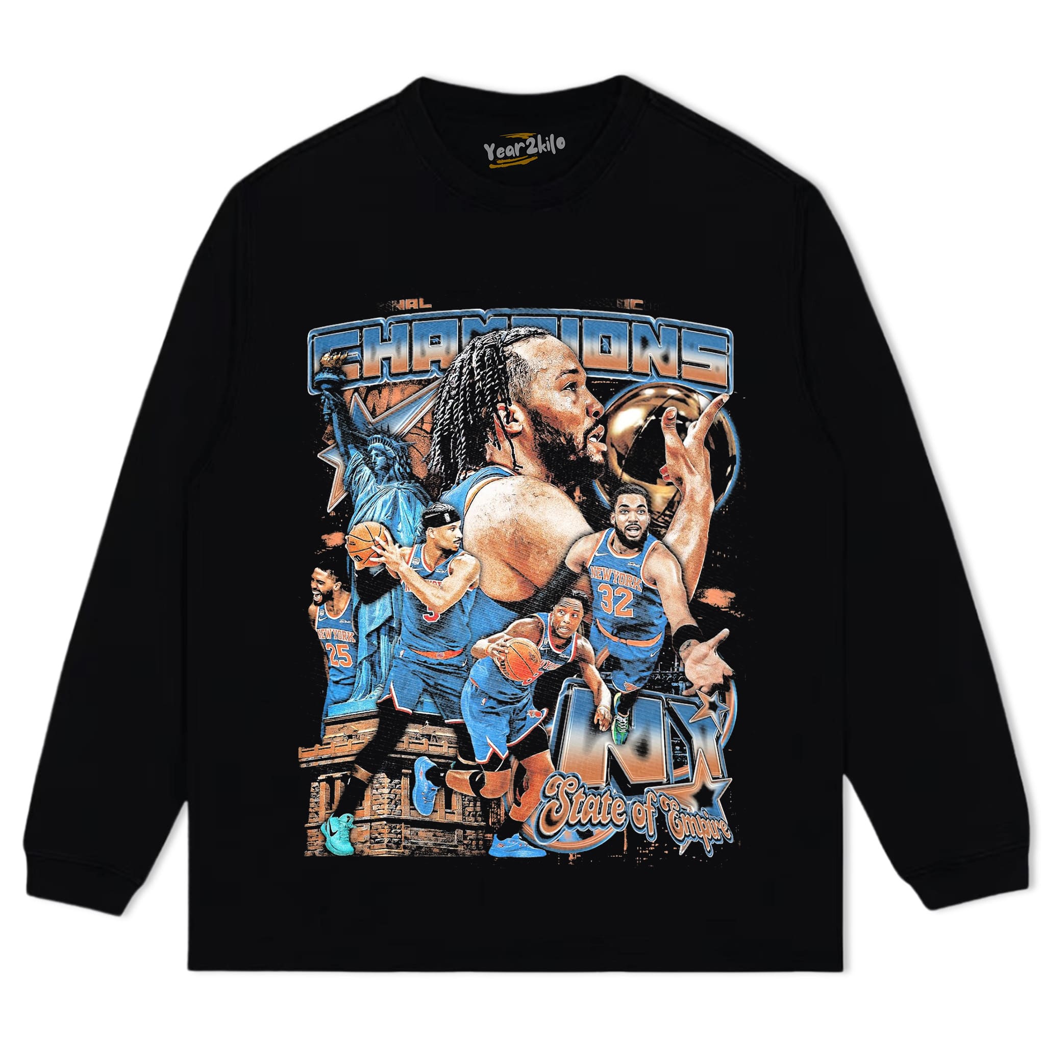 NEW YORK CHAMPION 2026 V4 TANK TOP & TEE & LONG SLEEVE & LAYERED LS & HOODIE