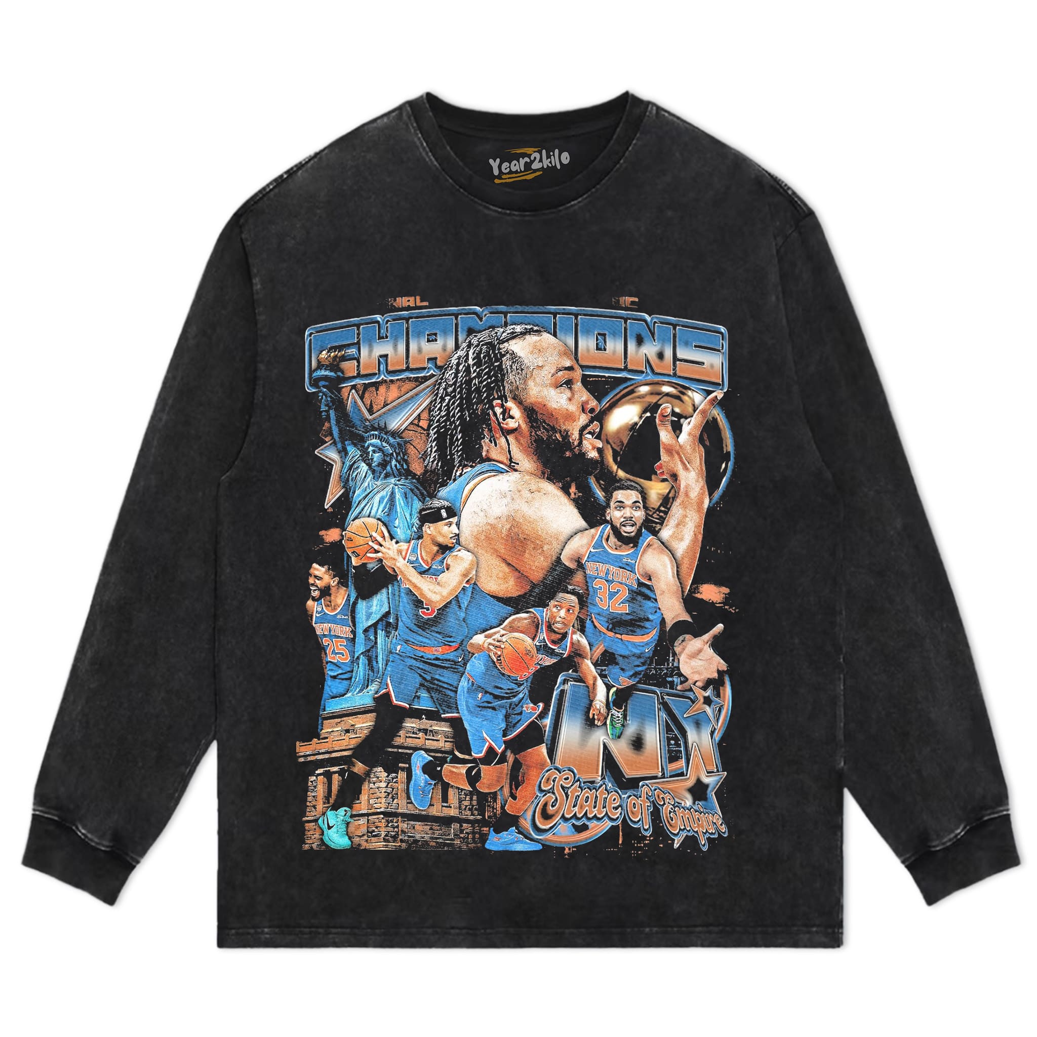 NEW YORK CHAMPION 2026 V4 TANK TOP & TEE & LONG SLEEVE & LAYERED LS & HOODIE