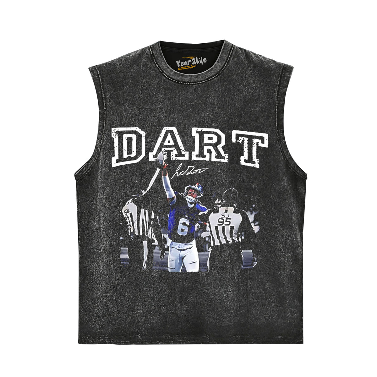 NEW YORK GIANTS JAXSON DART 06 THE FANTASTIC MOMENT TEE & LS & HOODIE