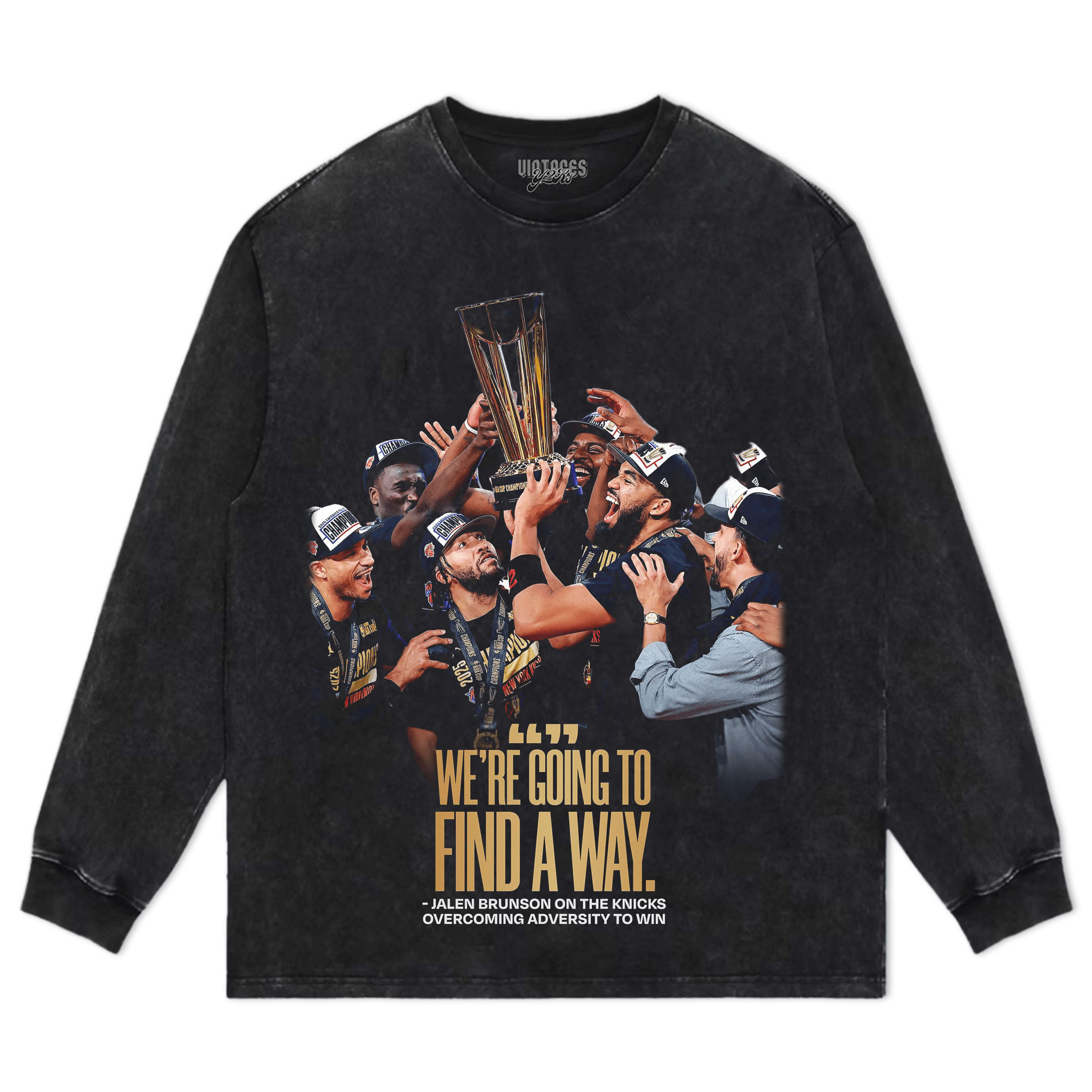 NEW YORK KNICKS & NBA CUP TEE & LS & HOODIE