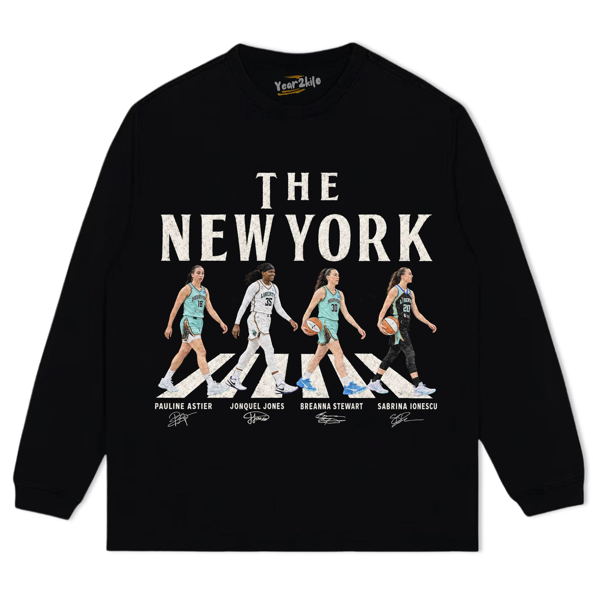 NEW YORK WOMEN BASKETBALL VINTAGE V2 TANK TOP & TEE & LONG SLEEVE & LAYERED LS & HOODIE