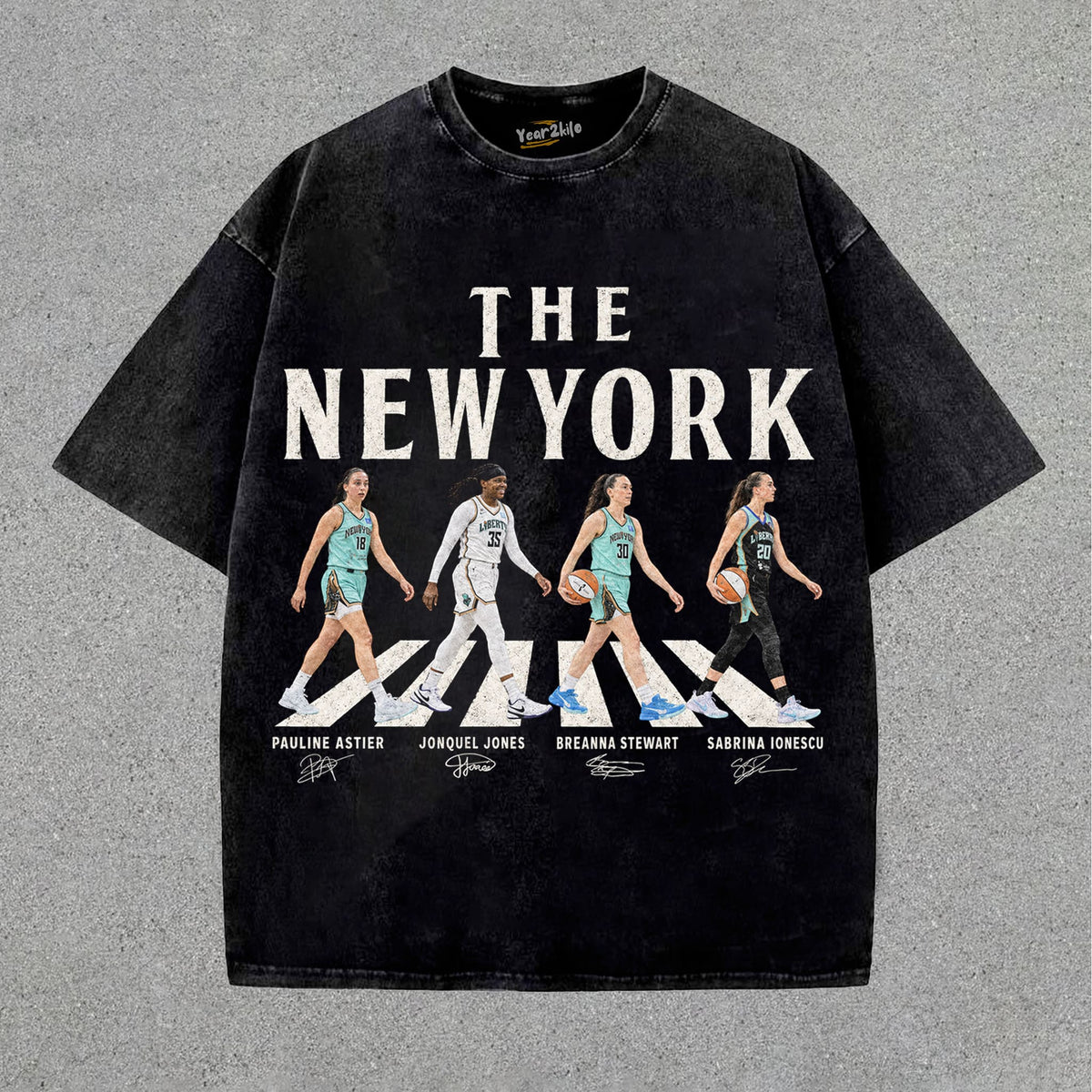 NEW YORK WOMEN BASKETBALL VINTAGE V2 TANK TOP & TEE & LONG SLEEVE & LAYERED LS & HOODIE