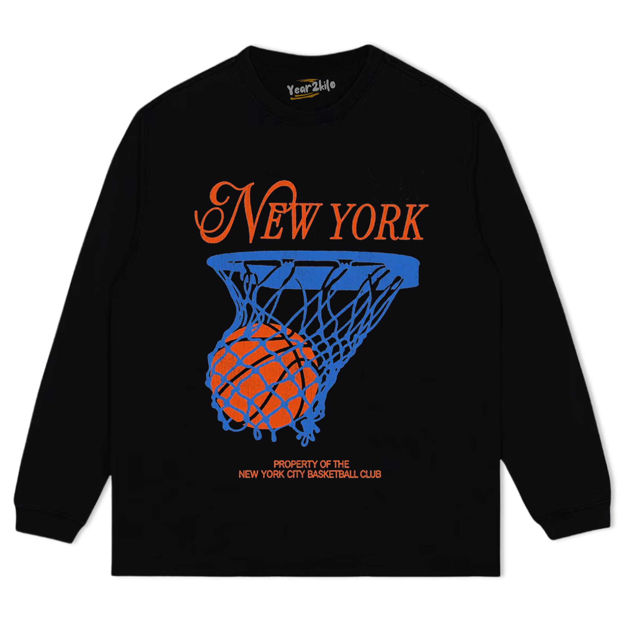 NEW YORK BASKETBALL TANK TOP & TEE & LONG SLEEVE & LAYERED LS & HOODIE