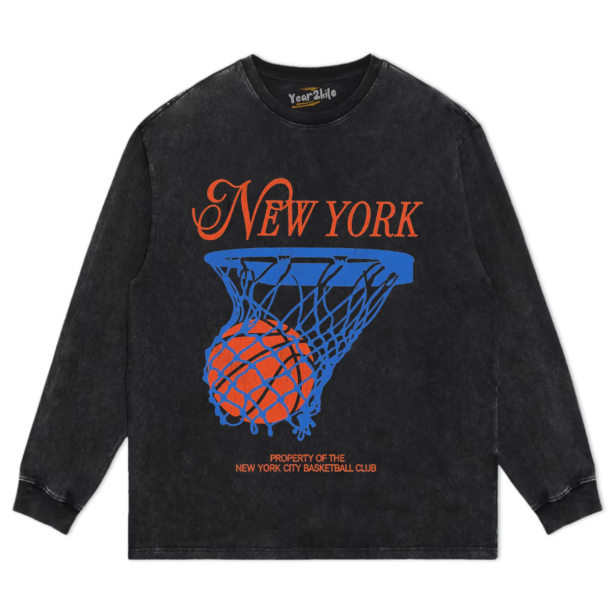 NEW YORK BASKETBALL TANK TOP & TEE & LONG SLEEVE & LAYERED LS & HOODIE