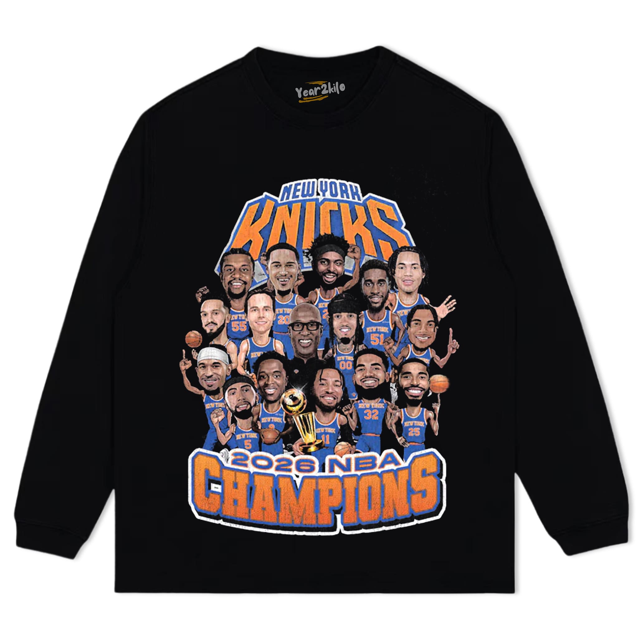 NEW YORK CHAMPION 2026 TANK TOP & TEE & LONG SLEEVE & LAYERED LS & HOODIE