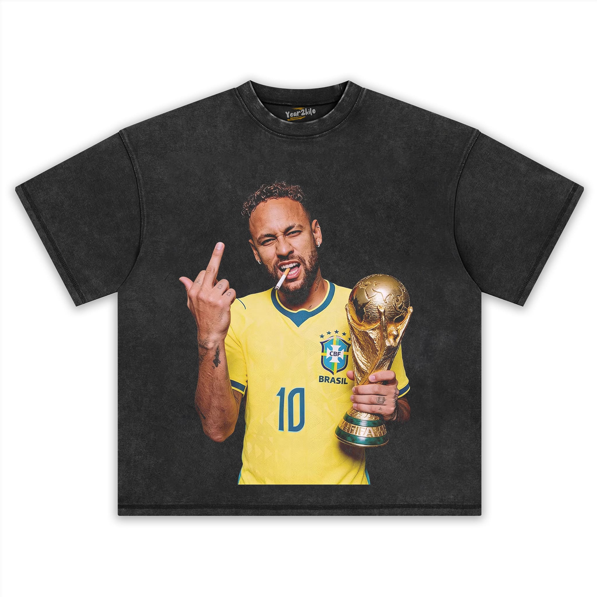 NEYMAR BRAZIL GOAT TANK TOP & TEE & LONG SLEEVE & LAYERED LS & HOODIE