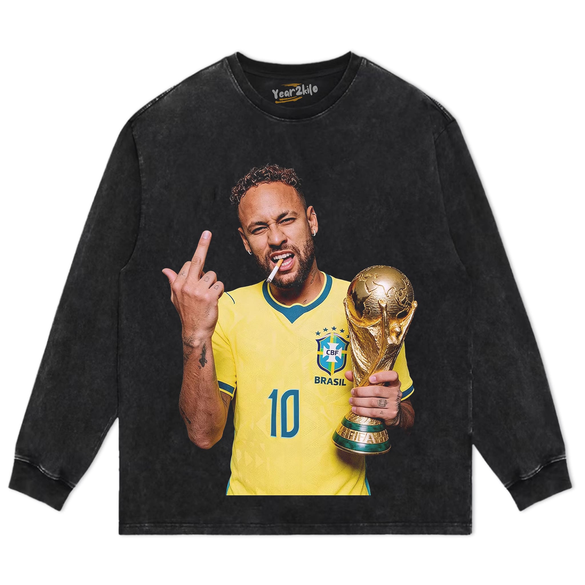 NEYMAR BRAZIL GOAT TANK TOP & TEE & LONG SLEEVE & LAYERED LS & HOODIE