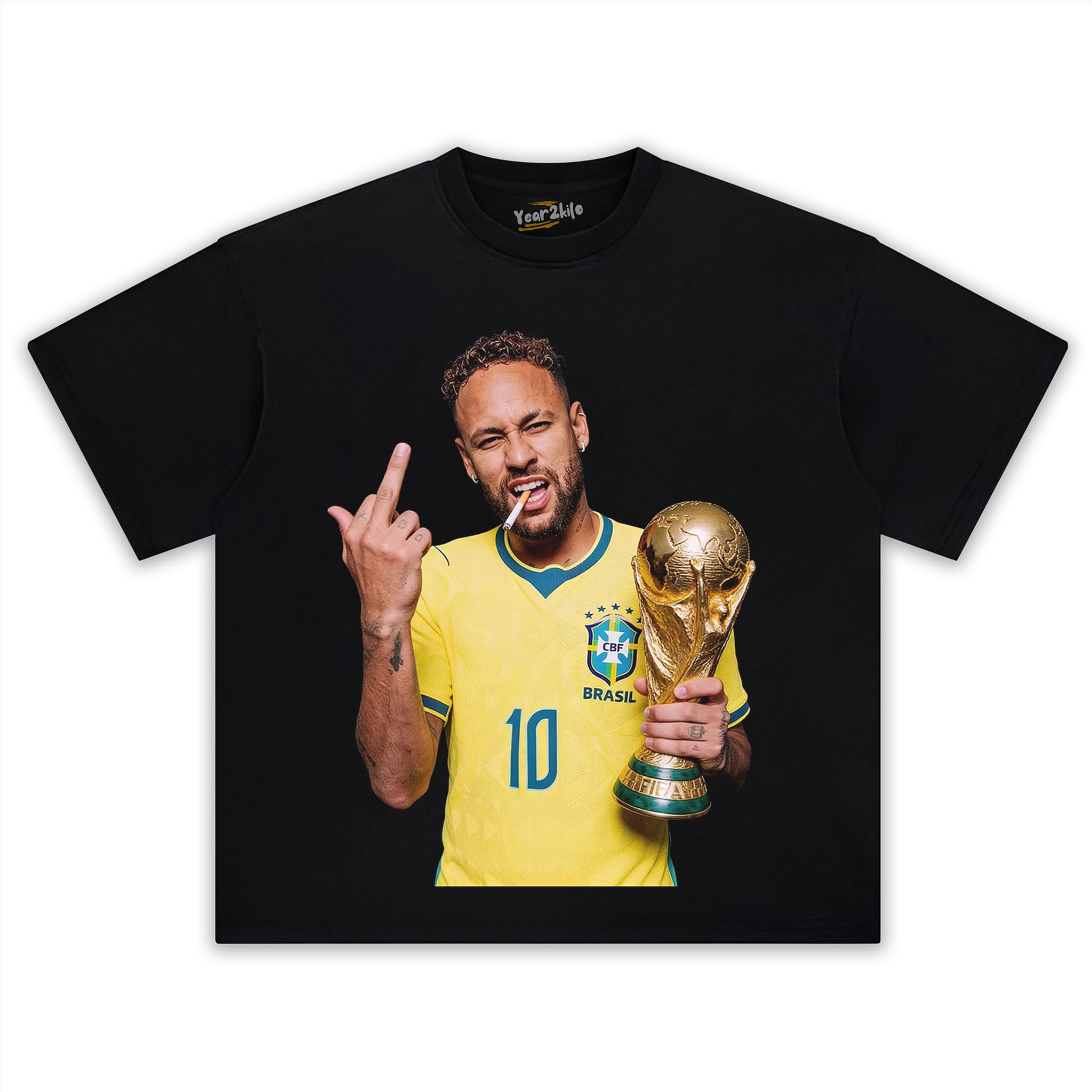 NEYMAR BRAZIL GOAT TANK TOP & TEE & LONG SLEEVE & LAYERED LS & HOODIE