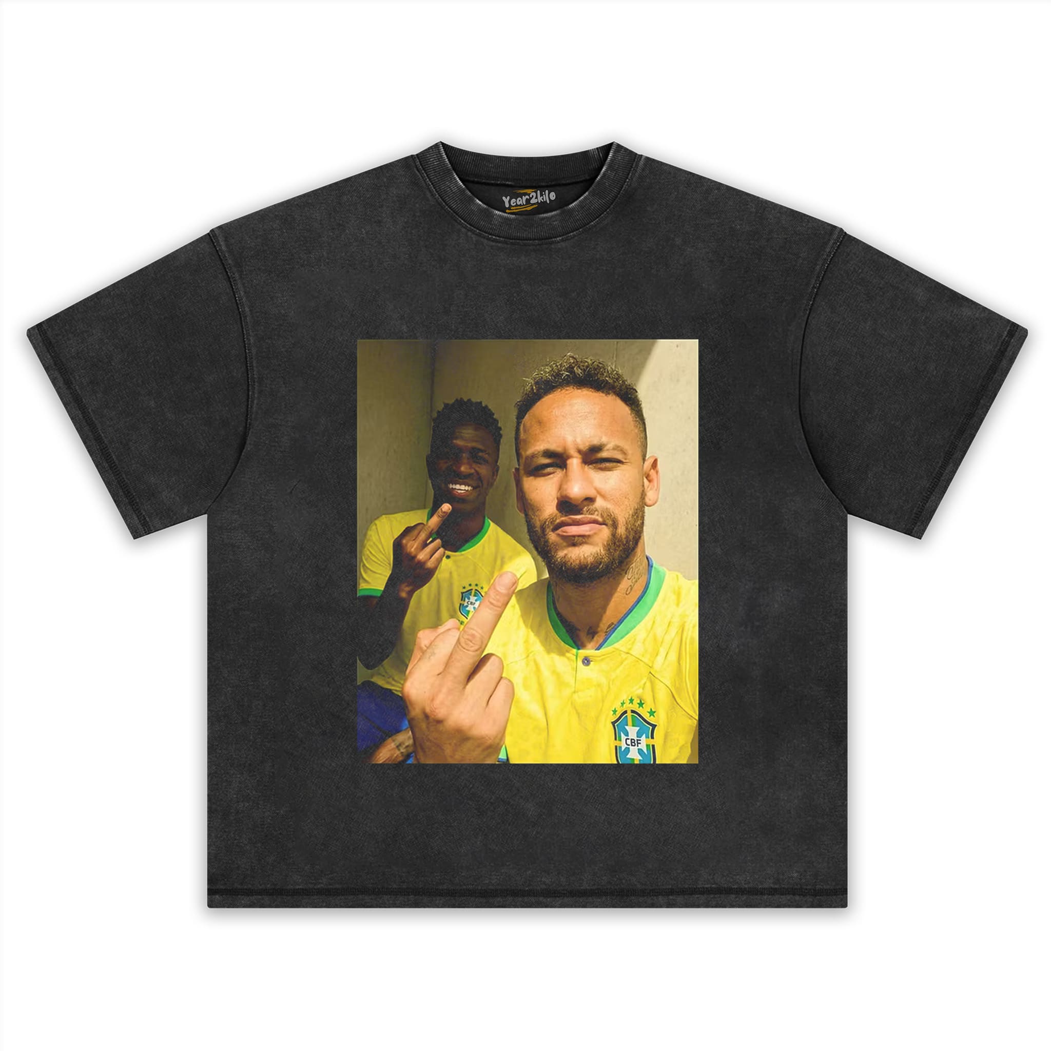 NEYMAR & VINÍCIUS JÚNIOR V2 TANK TOP & TEE & LONG SLEEVE & LAYERED LS & HOODIE