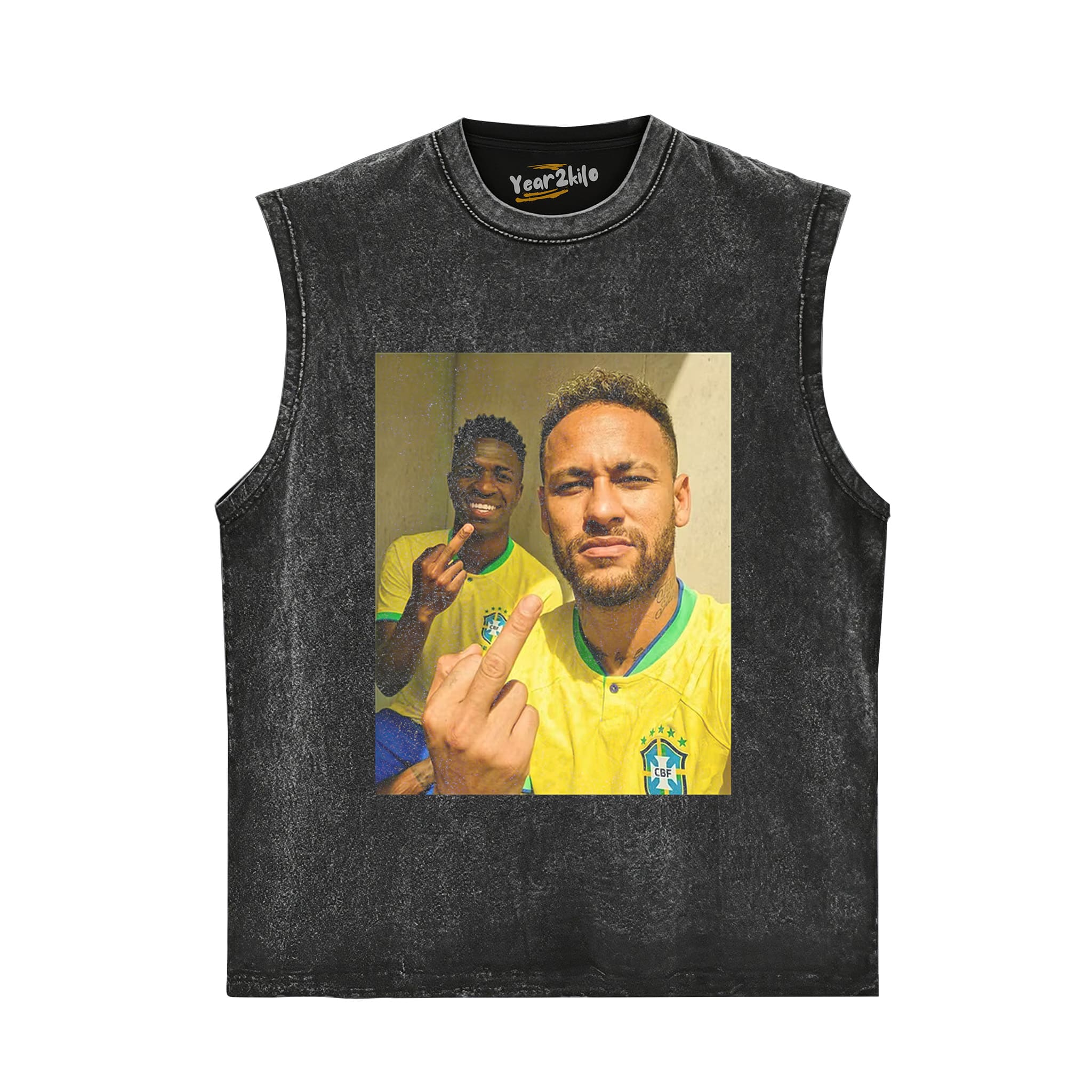 NEYMAR & VINÍCIUS JÚNIOR V2 TANK TOP & TEE & LONG SLEEVE & LAYERED LS & HOODIE