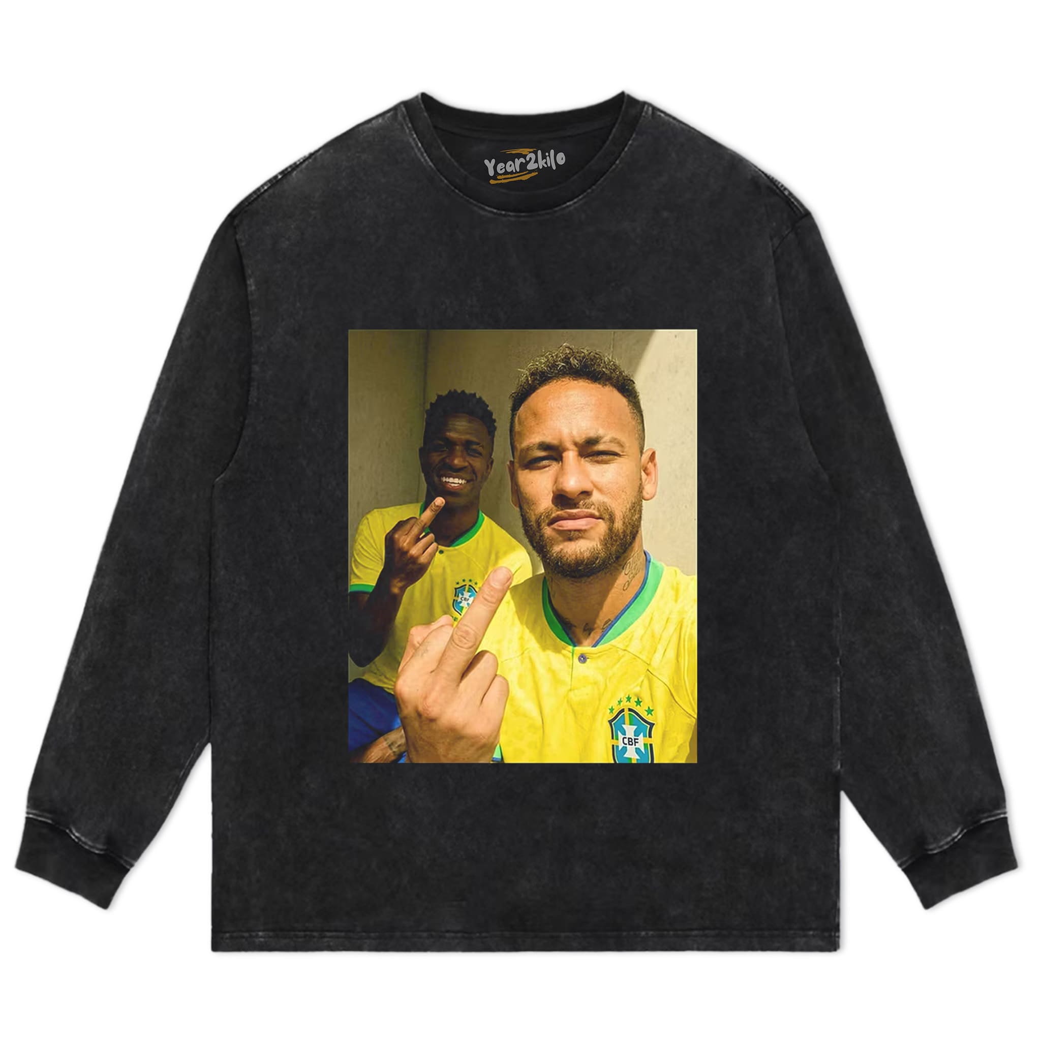 NEYMAR & VINÍCIUS JÚNIOR V2 TANK TOP & TEE & LONG SLEEVE & LAYERED LS & HOODIE
