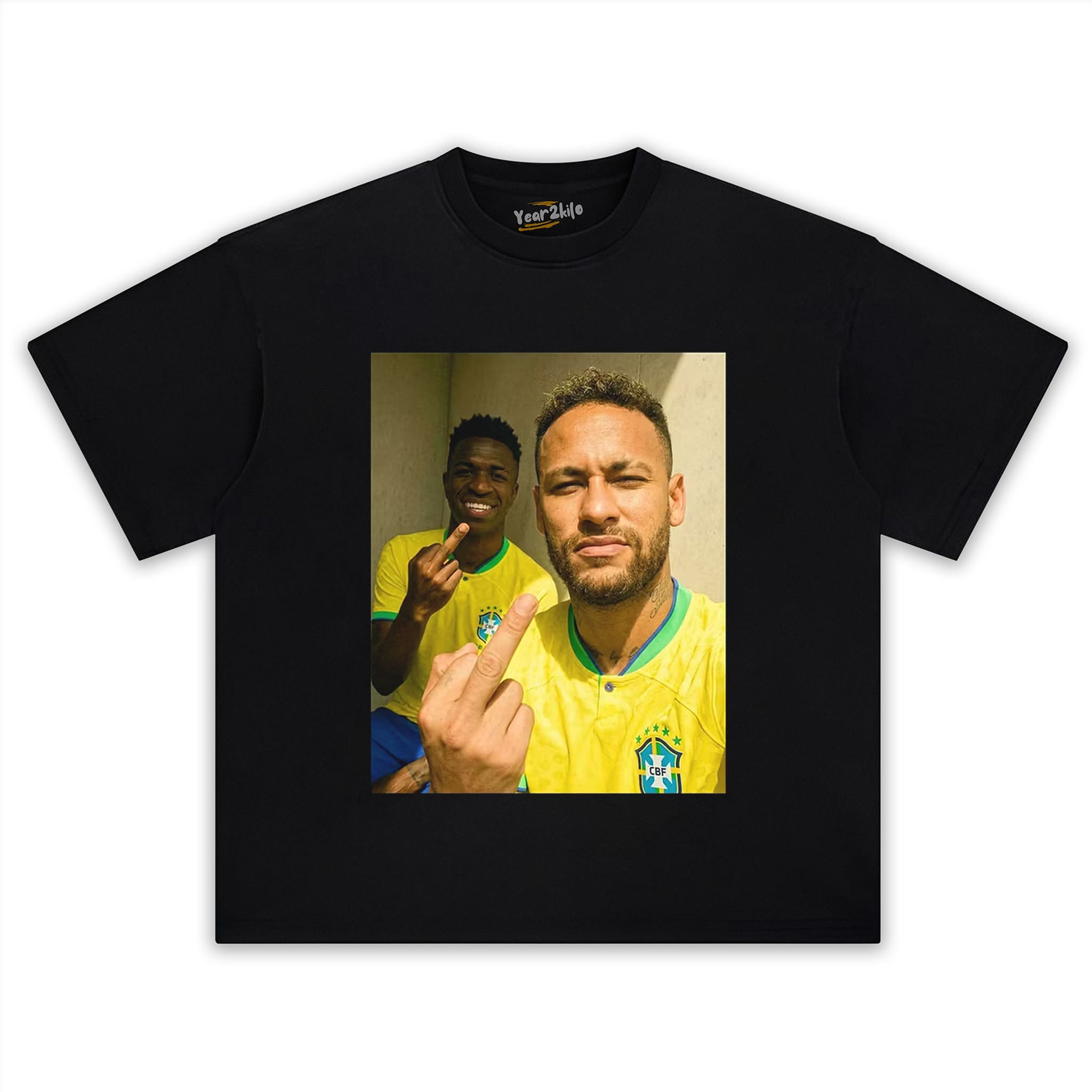 NEYMAR & VINÍCIUS JÚNIOR V2 TANK TOP & TEE & LONG SLEEVE & LAYERED LS & HOODIE