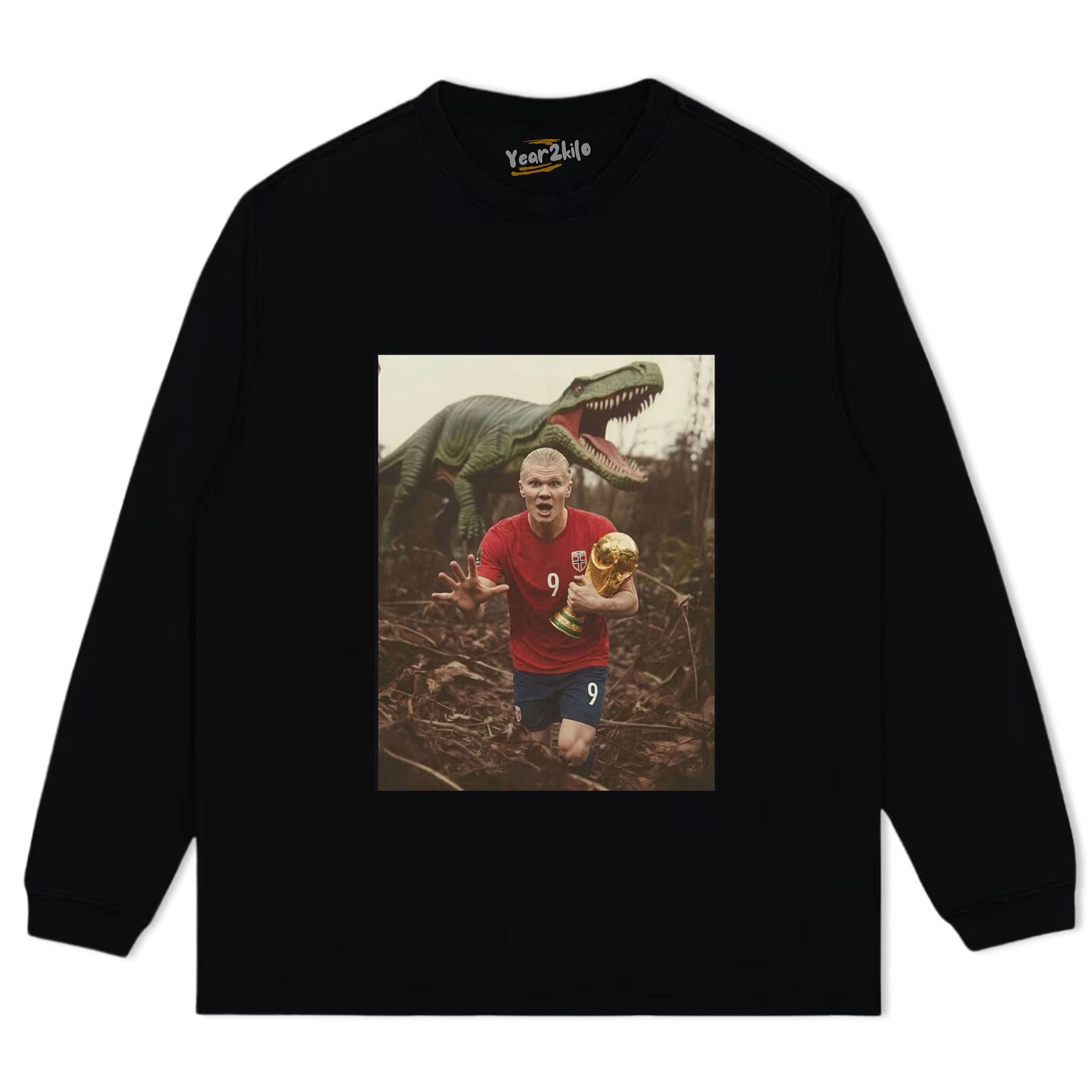 NORWAY HAALAND FUNNY VINTAGE TANK TOP & TEE & LONG SLEEVE & LAYERED LS & HOODIE
